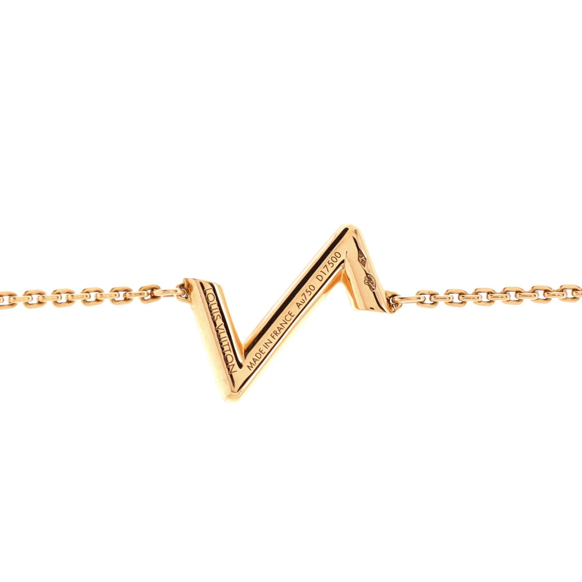 Louis Vuitton LV Volt Upside Down Chain Bracelet Size ONE SIZE - 6 Thumbnail