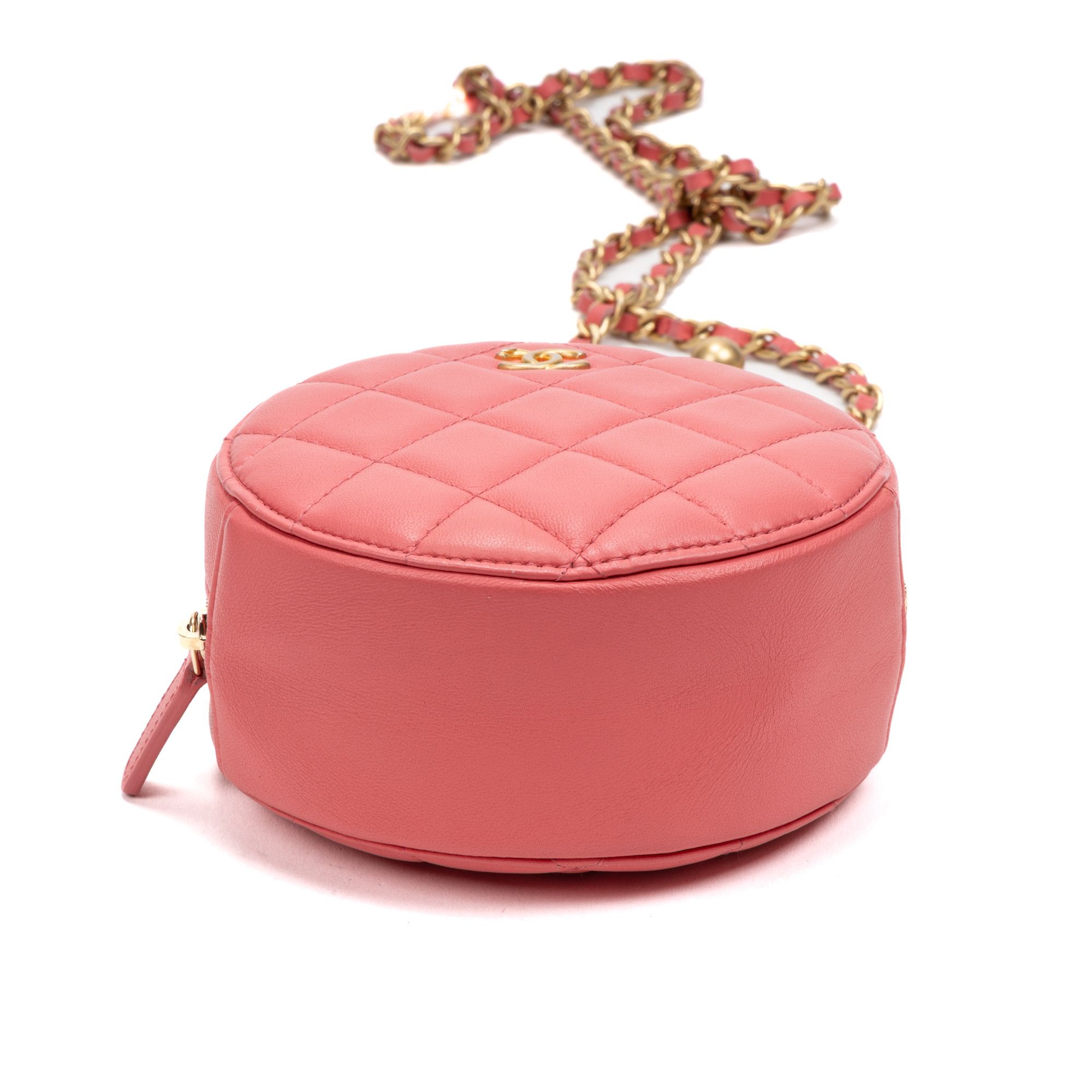 Chanel Pearl Crush Round Chain Clutch Mini Size ONE SIZE - 6 Thumbnail