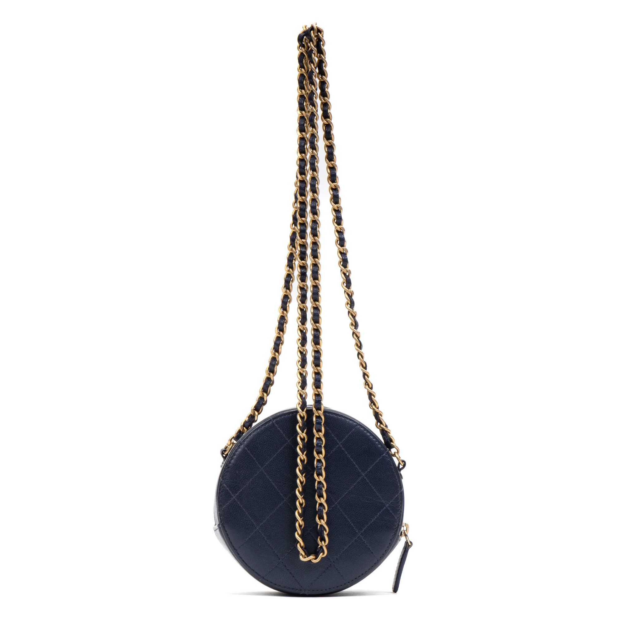 Chanel Chic Pearls Round Chain Clutch Mini Size ONE SIZE - 5 Thumbnail