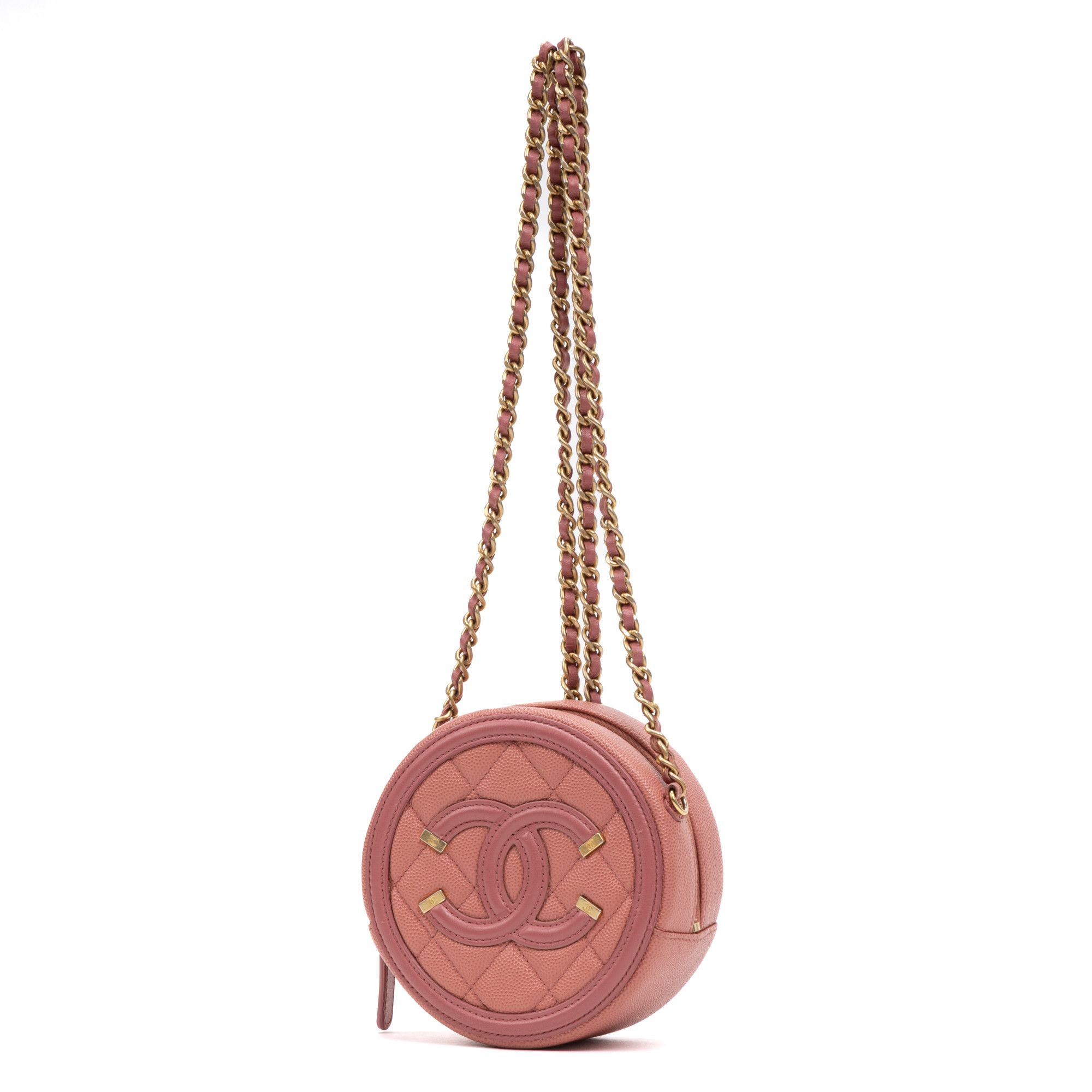 Chanel Filigree Round Chain Clutch Mini Size ONE SIZE - 2 Thumbnail
