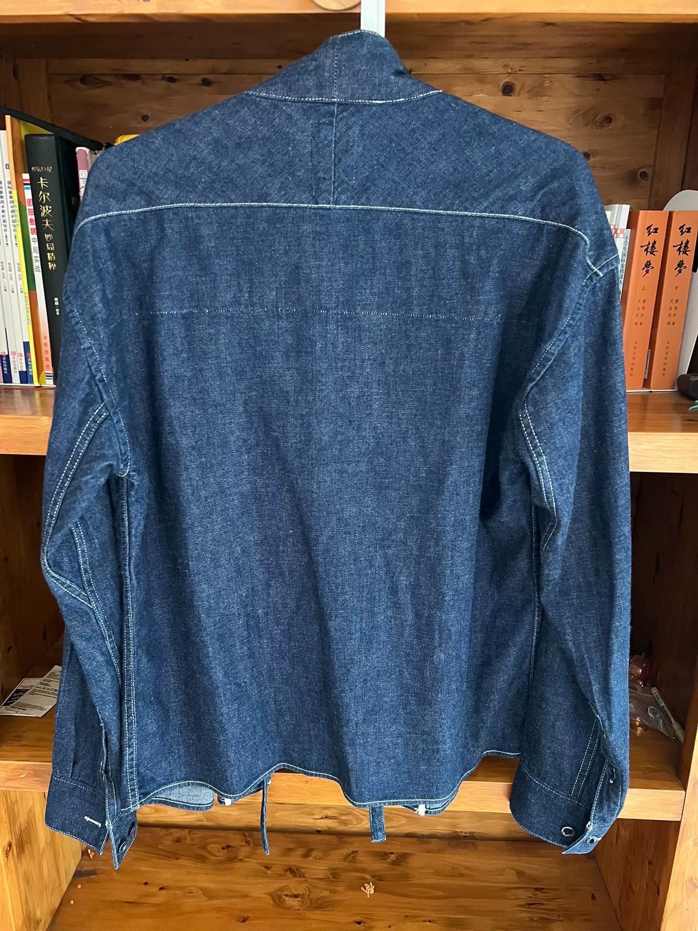 Visvim Visvim Lhamo Denim Kimono Shirt Size US M / EU 48-50 / 2 - 8 Thumbnail