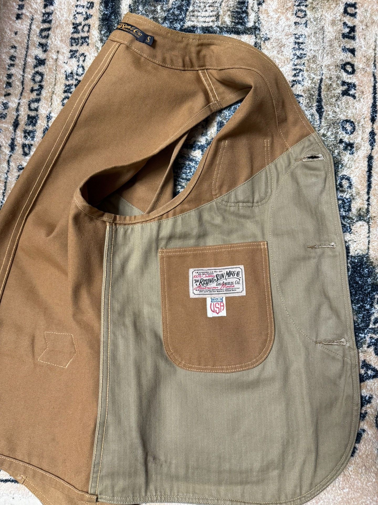 Rising Sun & Co. Rising Sun & Co WWII Canvas Vest Size US S / EU 44-46 / 1 - 4 Thumbnail