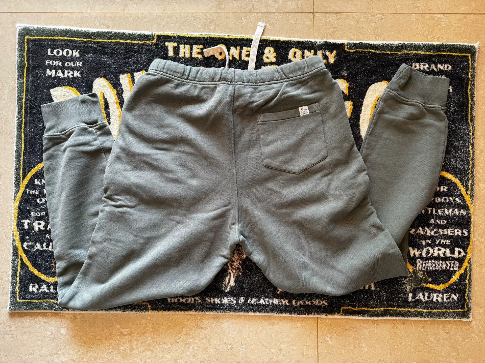 Merz B. Schwanen Merz b.Schwanen Green Sweatpants Size US 28 / EU 44 - 2 Thumbnail