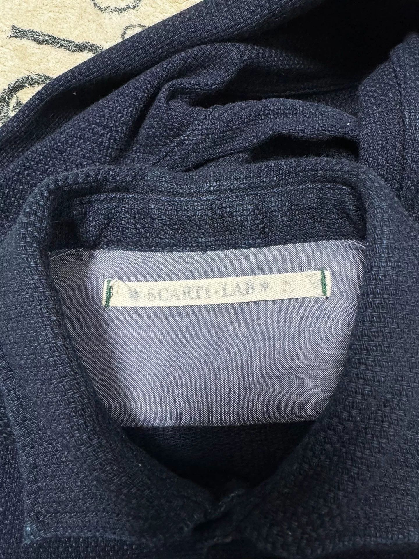 Scarti-Lab Scarti Lab Indigo Sashiko Shirt Jacket Size US S / EU 44-46 / 1 - 8 Thumbnail