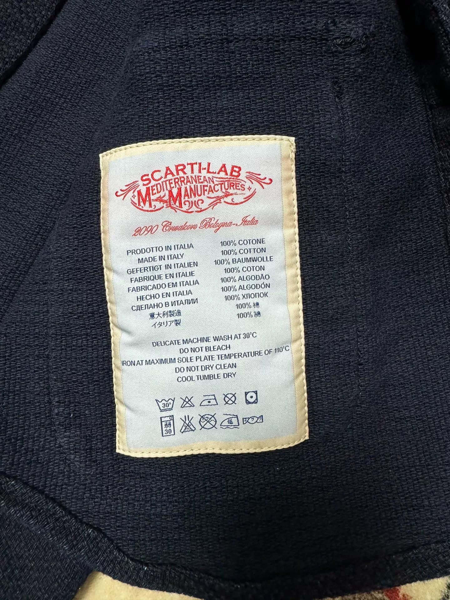Scarti-Lab Scarti Lab Indigo Sashiko Shirt Jacket Size US S / EU 44-46 / 1 - 5 Thumbnail