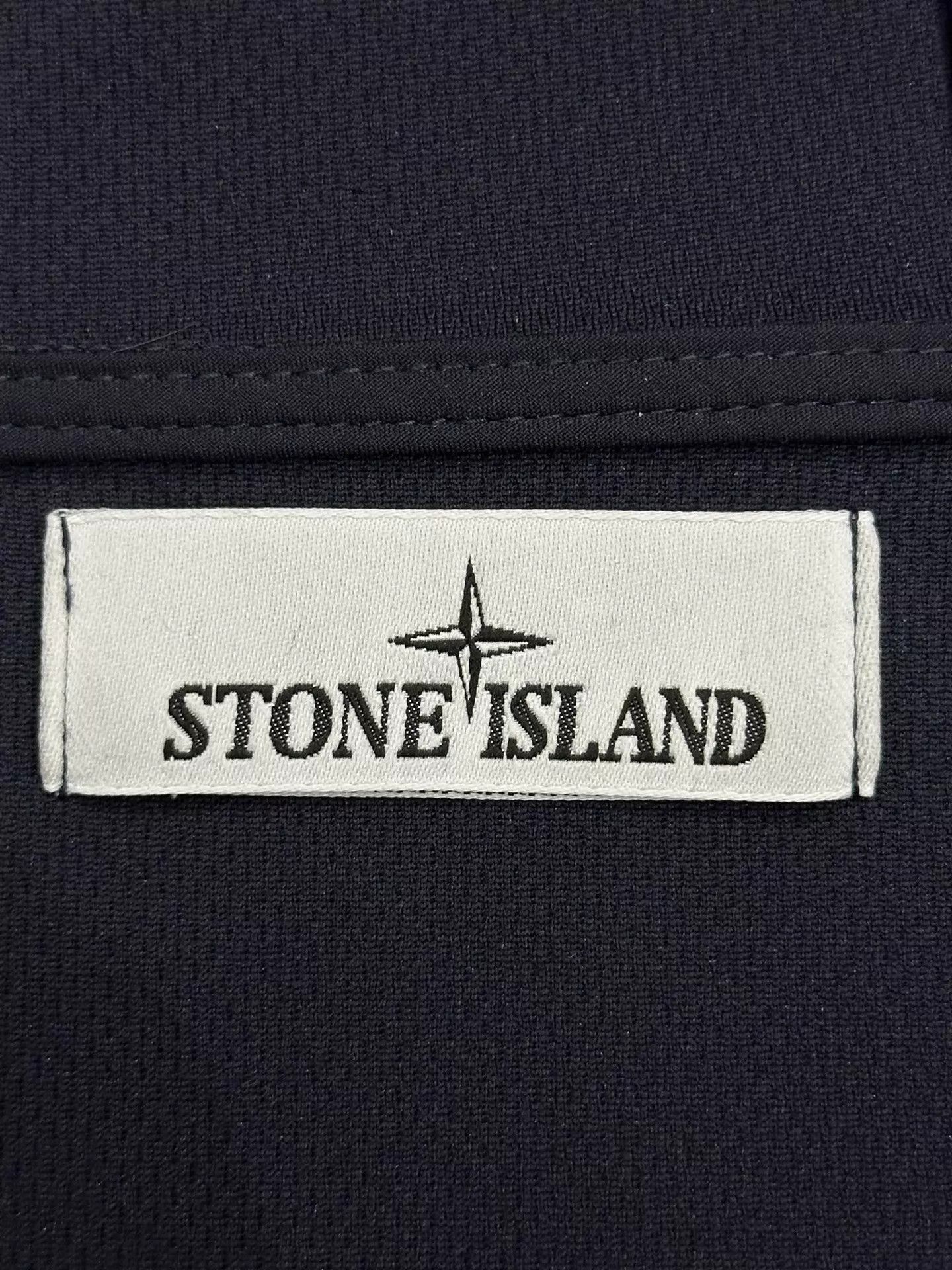 Stone Island Blue Hooded Button-Up Jacket XXL Size US XXL / EU 58 / 5 - 3 Thumbnail