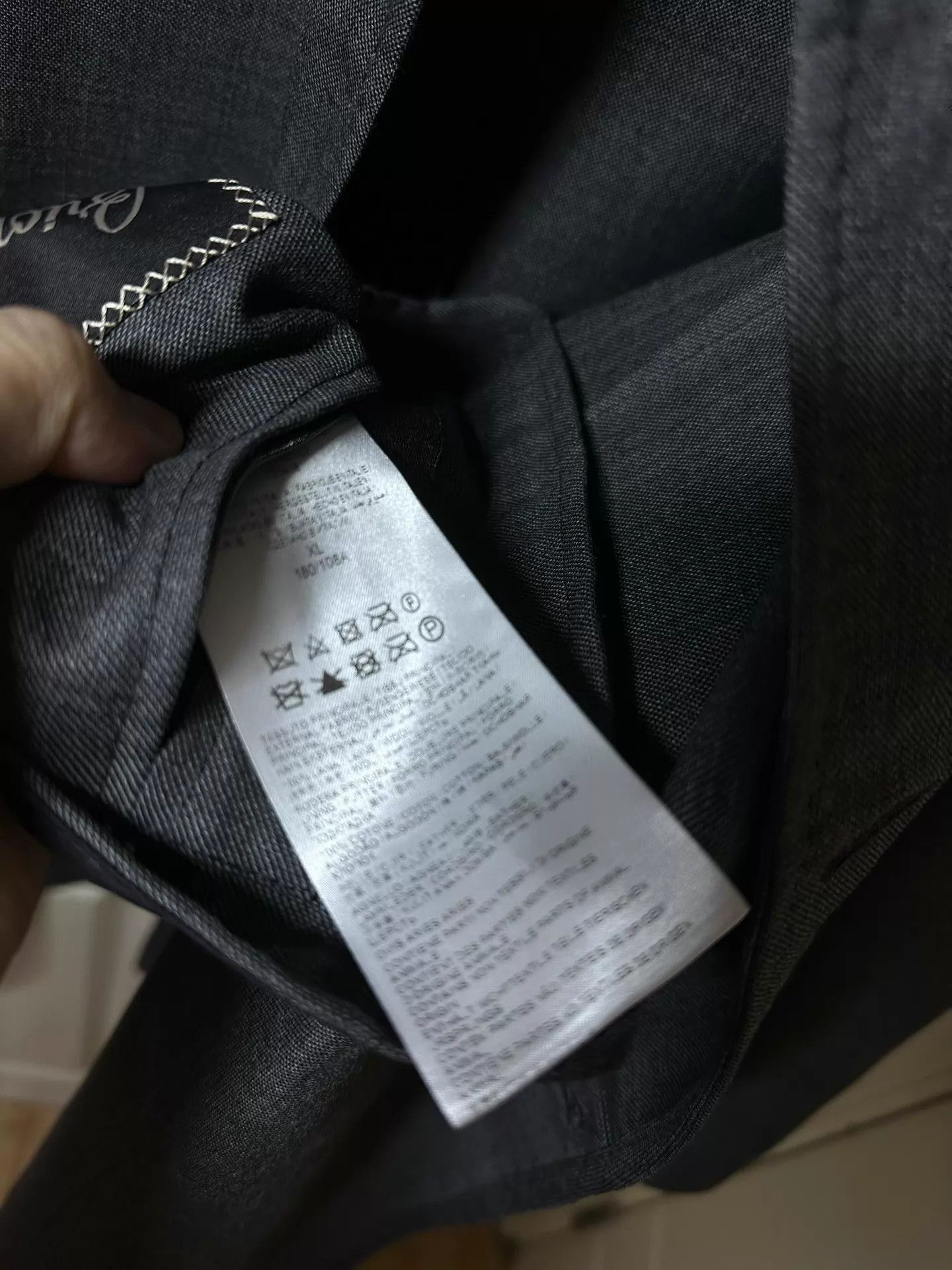 Brioni Black Long Tailored Coat - Size L Size US L / EU 52-54 / 3 - 6 Thumbnail