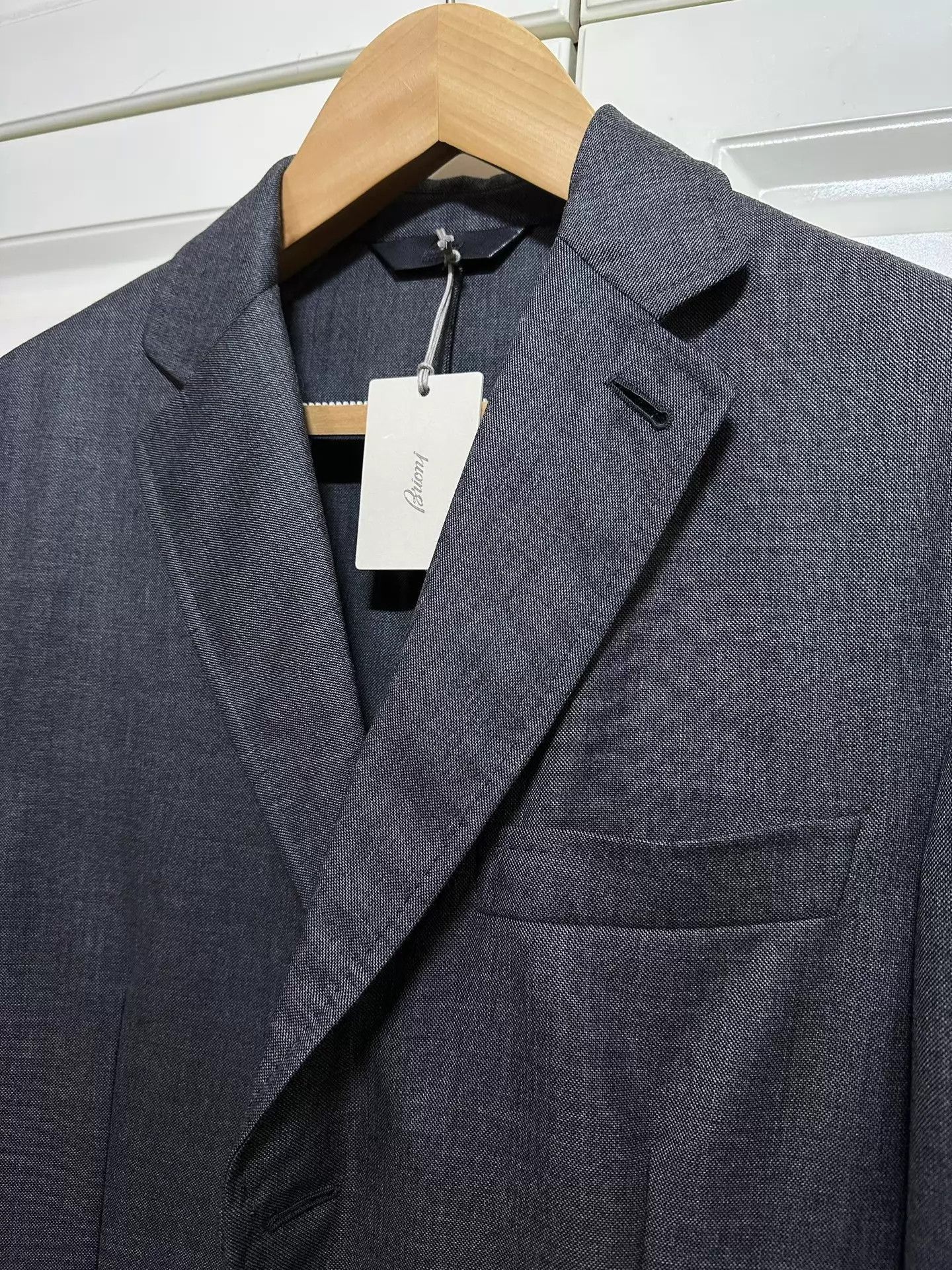 Brioni Black Long Tailored Coat - Size L Size US L / EU 52-54 / 3 - 2 Thumbnail