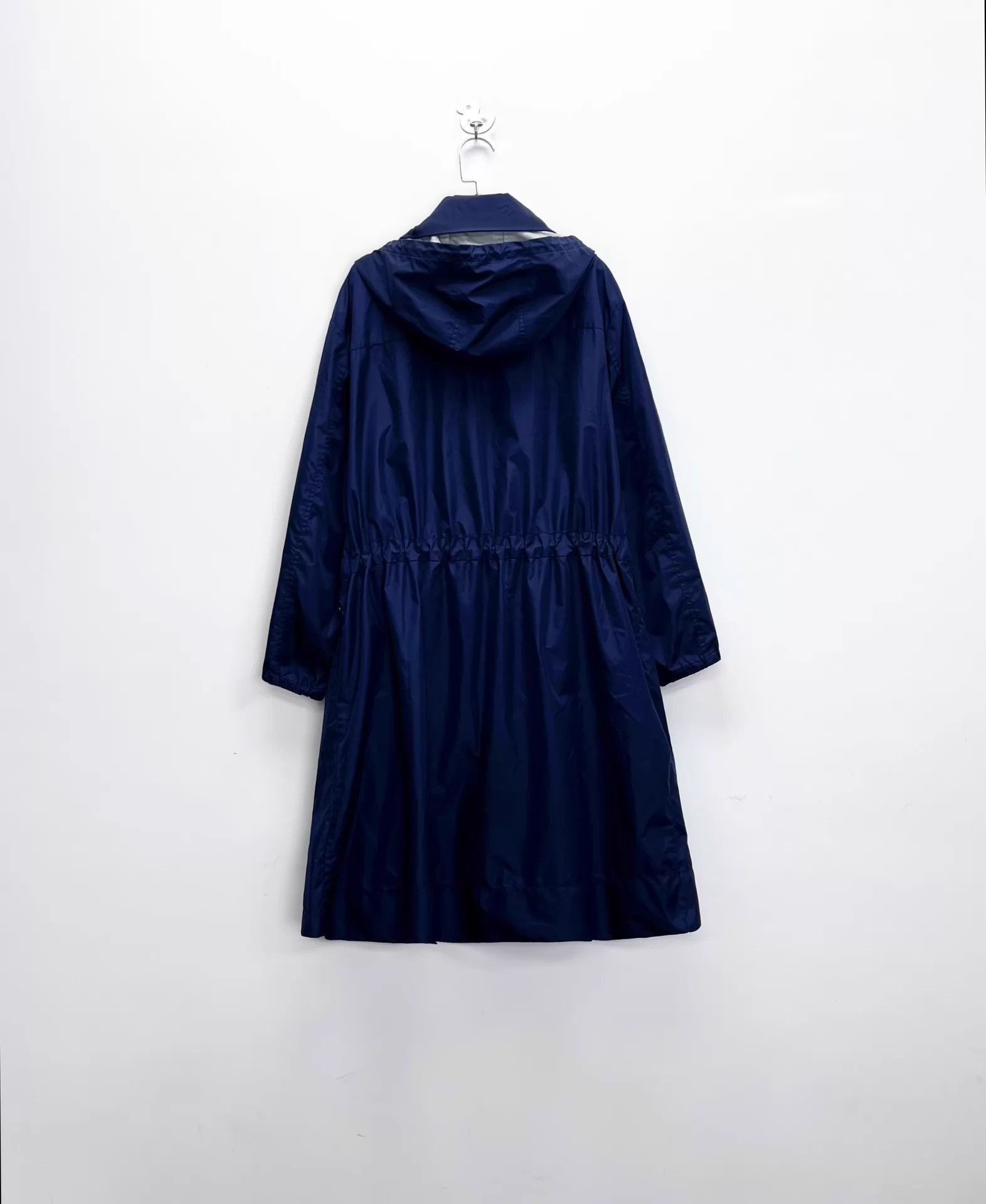 Louis Vuitton Blue Long Hooded Coat with Pockets - Size M Size US M / EU 48-50 / 2 - 2 Thumbnail
