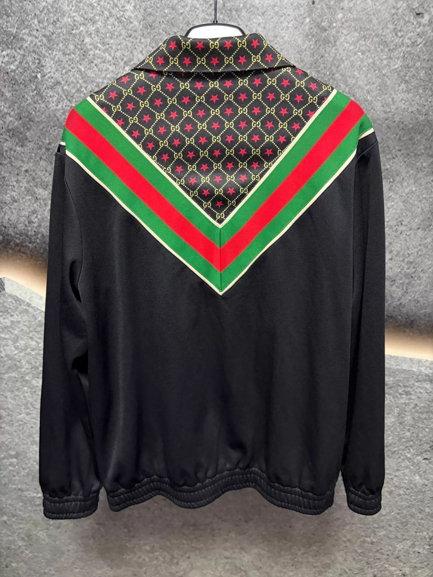 Gucci Multi Zip-Up Light Jacket with Star & Stripe Design Size US S / EU 44-46 / 1 - 2 Thumbnail