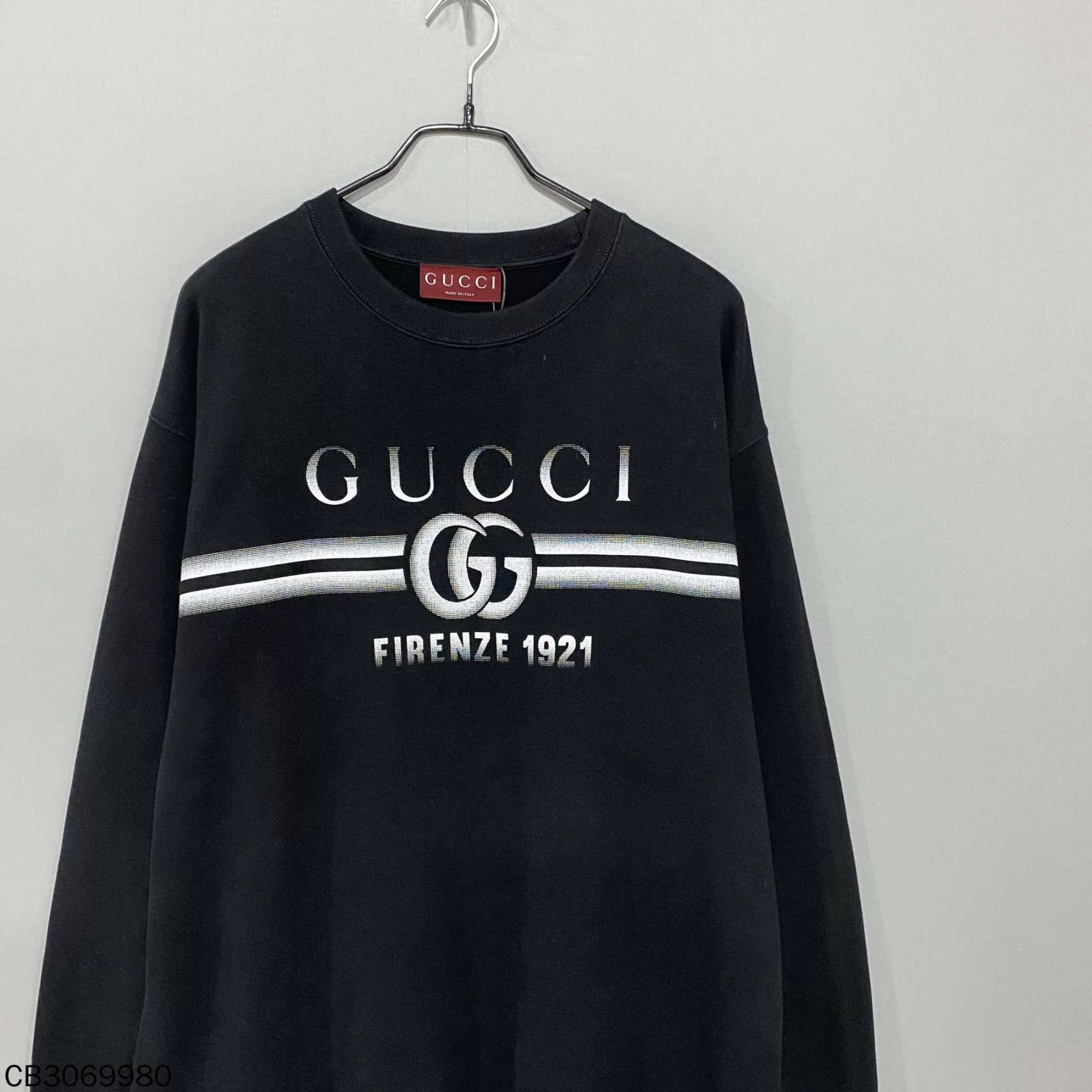 Gucci Black Long Sleeve Graphic Sweatshirt Size US L / EU 52-54 / 3 - 2 Thumbnail