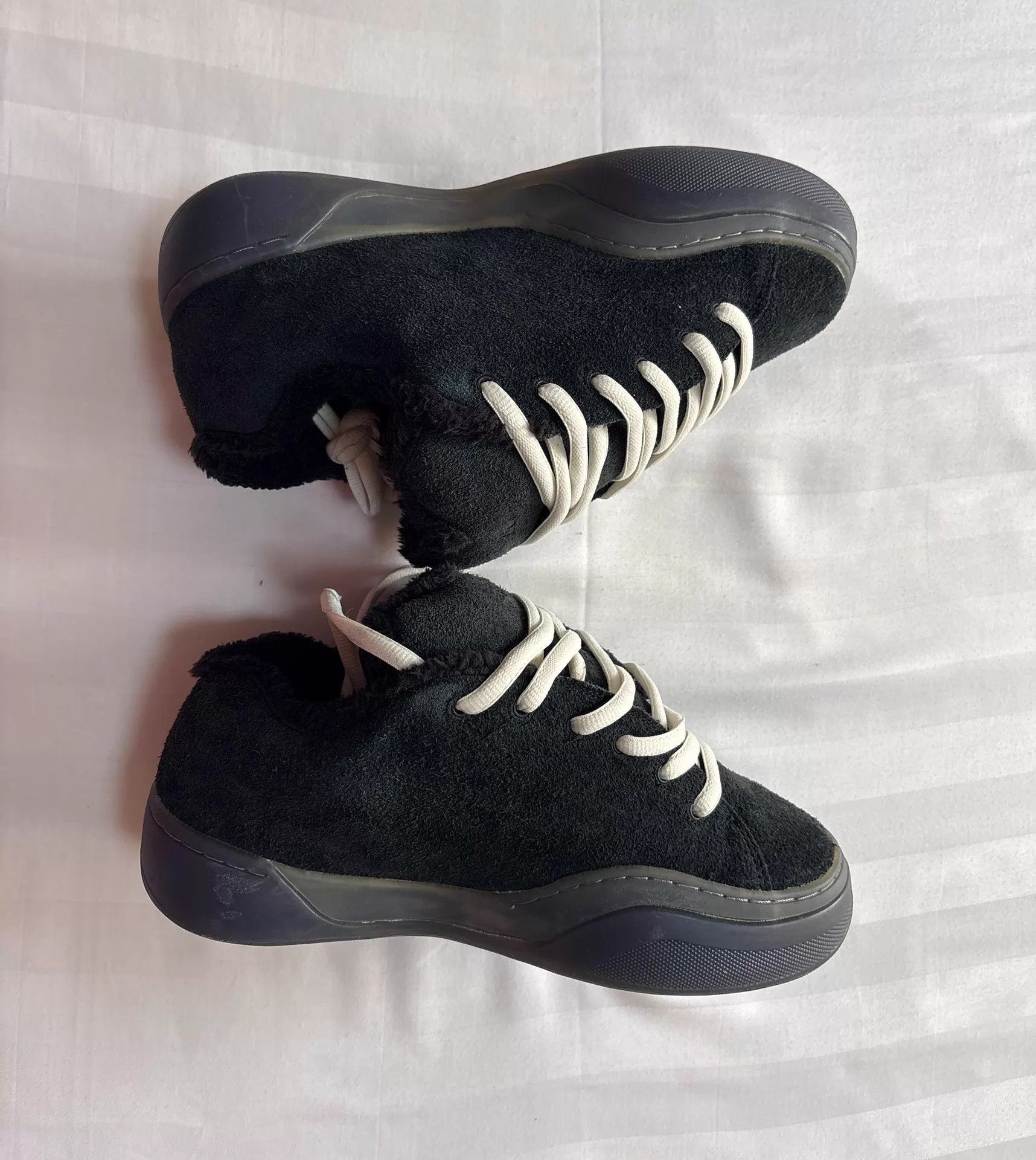 ERL Black Low-Top Sneakers with White Laces Size US 8 / EU 41 - 5 Thumbnail