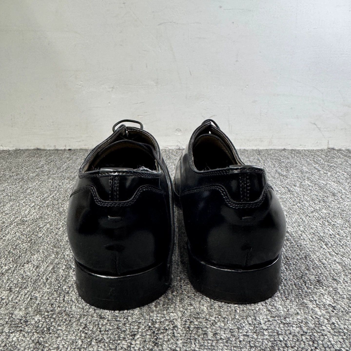 Alexander McQueen Black Leather Formal Lace-Up Shoes Size US 7 / EU 40 - 3 Thumbnail