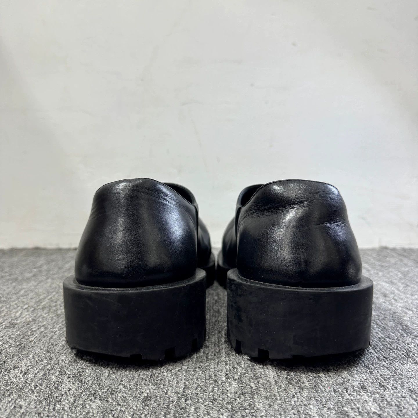 Balenciaga Black Chunky Sole Slip-On Shoes Size US 8 / EU 41 - 2 Thumbnail