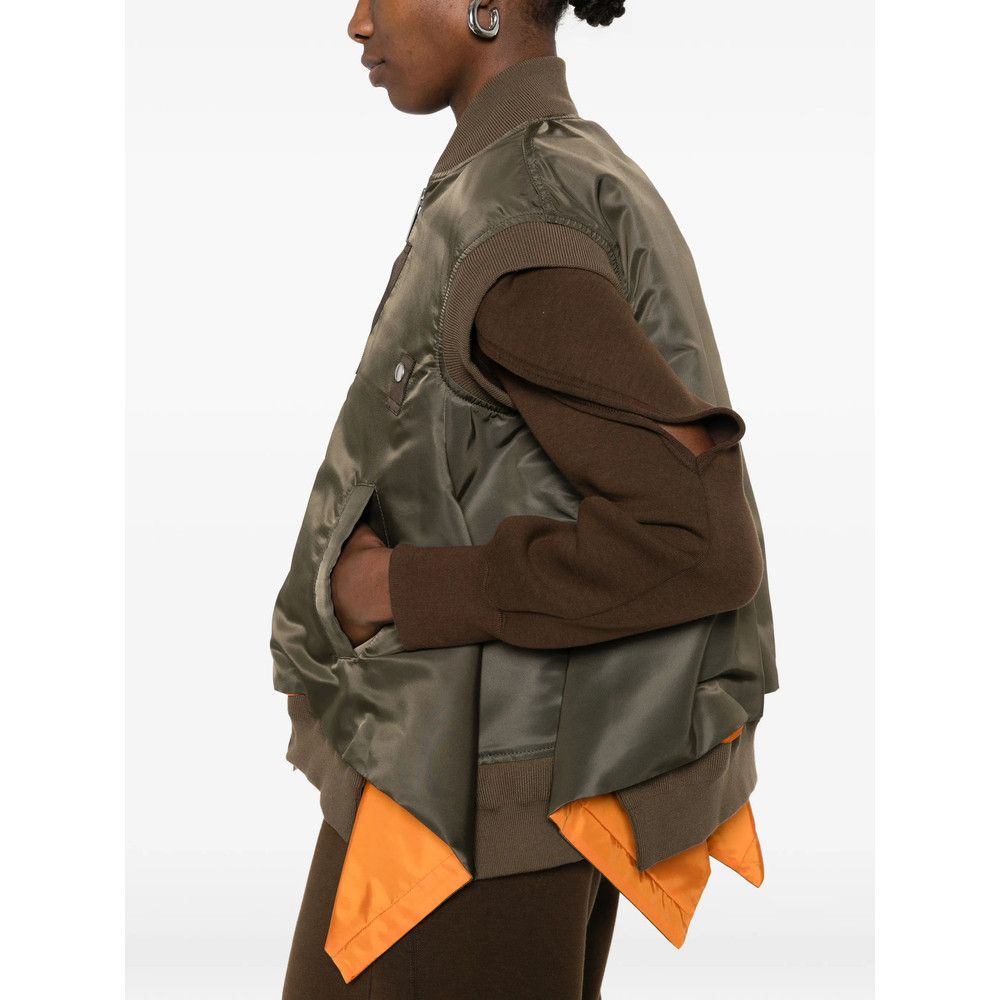 Sacai Sacai GREEN Jackets - Waistcoat & Gilets Size M / US 6-8 / IT 42-44 - 2 Thumbnail
