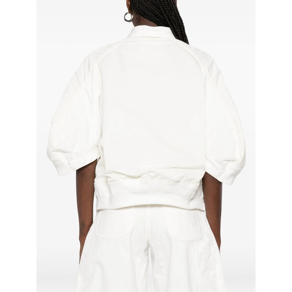 Sacai Sacai WHITE Jackets - Denim Jackets Size M / US 6-8 / IT 42-44 - 4 Thumbnail