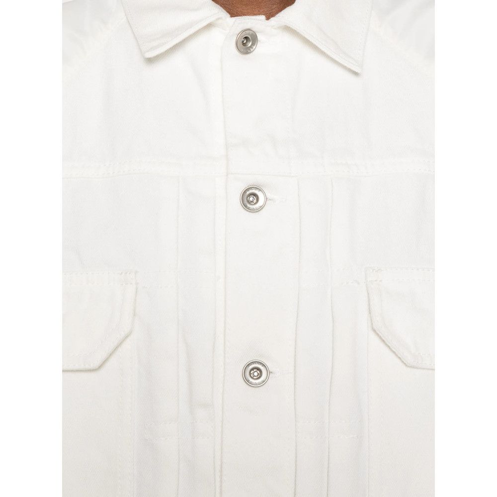Sacai Sacai WHITE Jackets - Denim Jackets Size M / US 6-8 / IT 42-44 - 5 Thumbnail