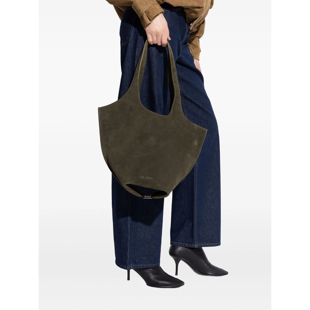 The Attico The Attico GREEN Tote Bags Size ONE SIZE - 3 Thumbnail