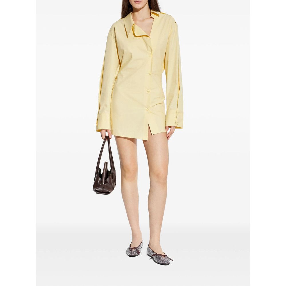 The Attico The Attico YELLOW Dresses - Day Dresses Size S / US 4 / IT 40 - 4 Thumbnail