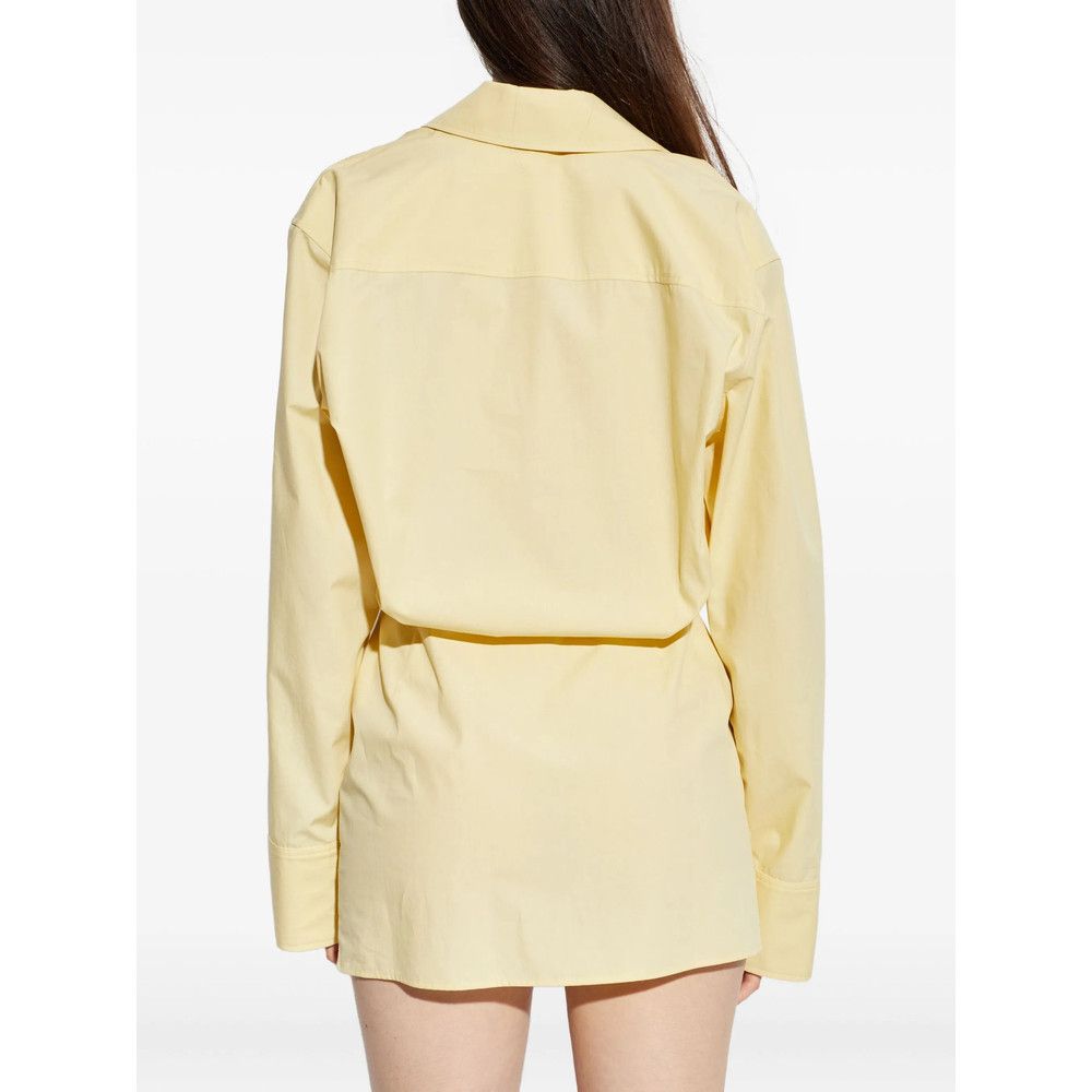 The Attico The Attico YELLOW Dresses - Day Dresses Size S / US 4 / IT 40 - 3 Thumbnail