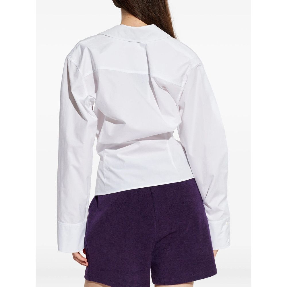 The Attico The Attico WHITE Tops - Shirts Size M / US 6-8 / IT 42-44 - 4 Thumbnail