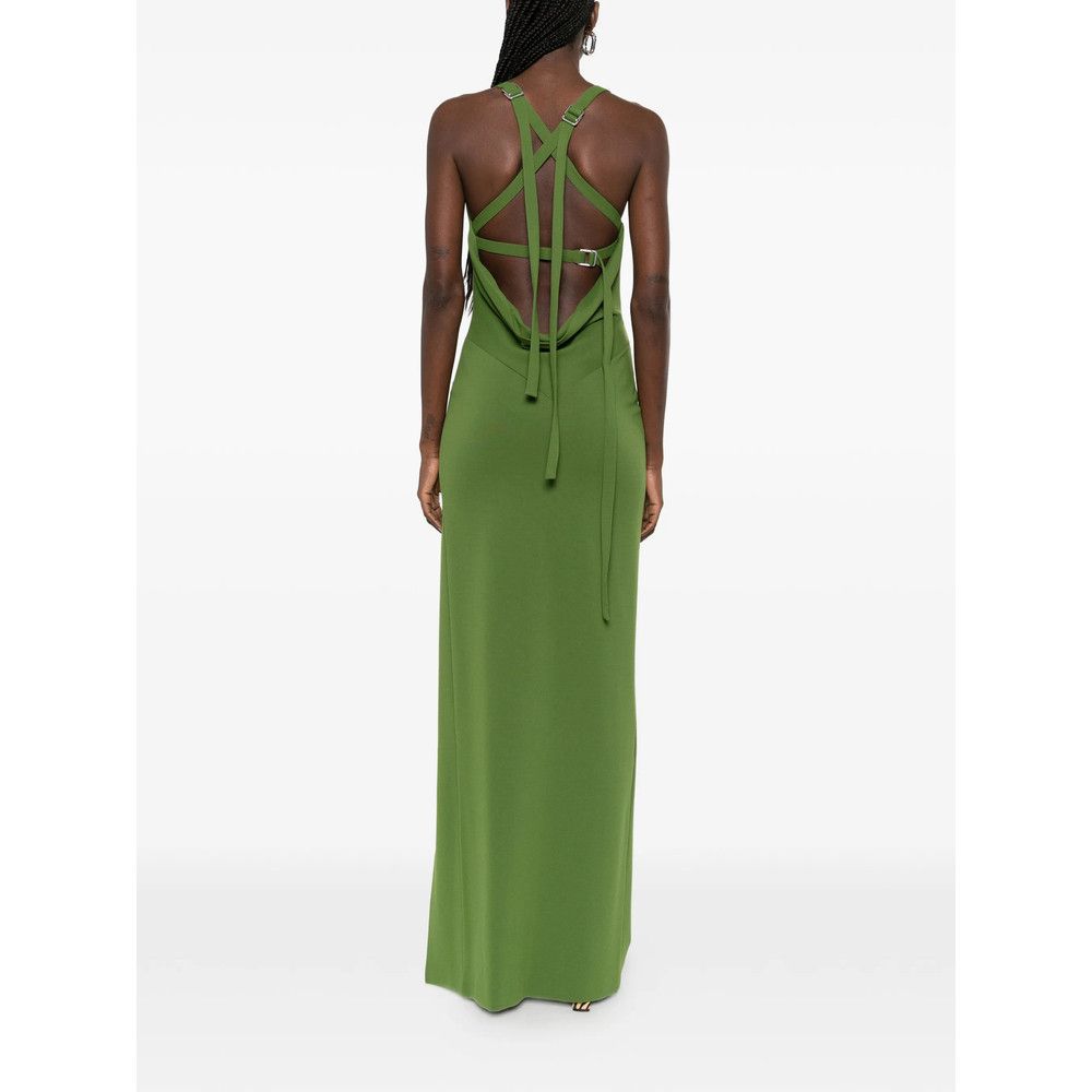 The Attico The Attico GREEN Dresses - Cocktail & Party Dresses Size M / US 6-8 / IT 42-44 - 4 Thumbnail