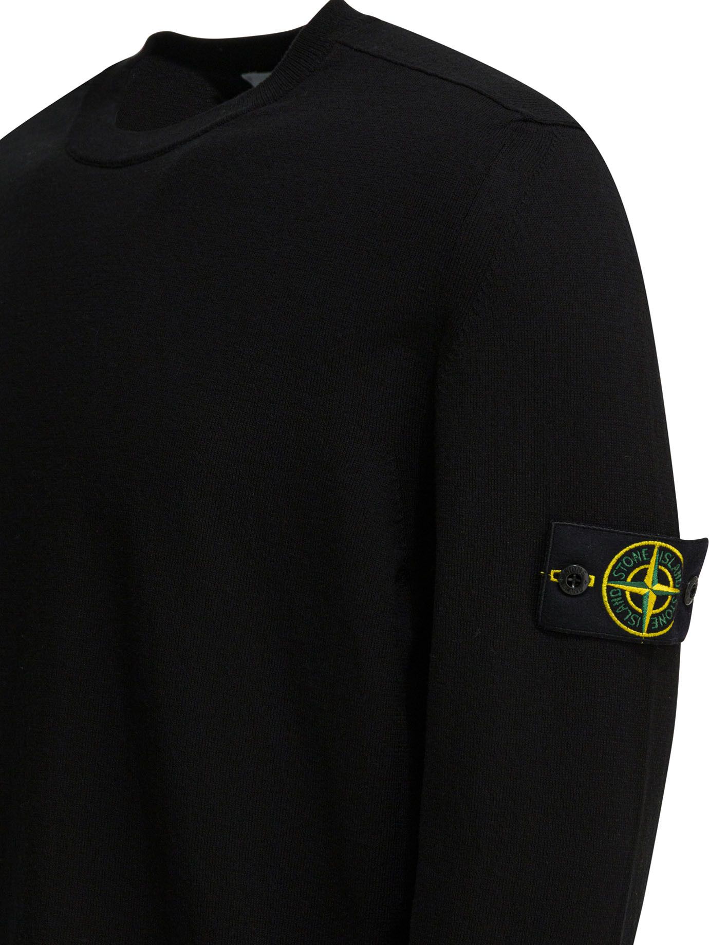 Stone Island Stone Island Crew-Neck Sweater With Logo tag size XL Men - USA Duties Paid Size US XL / EU 56 / 4 - 4 Thumbnail