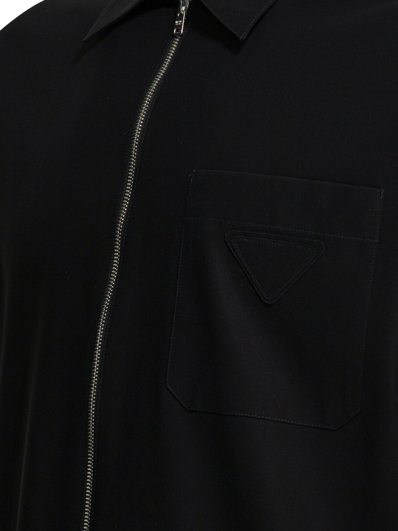 Prada Prada Casual Zippered Shirt tag size XL Men - USA Duties Paid Size US XL / EU 56 / 4 - 4 Thumbnail