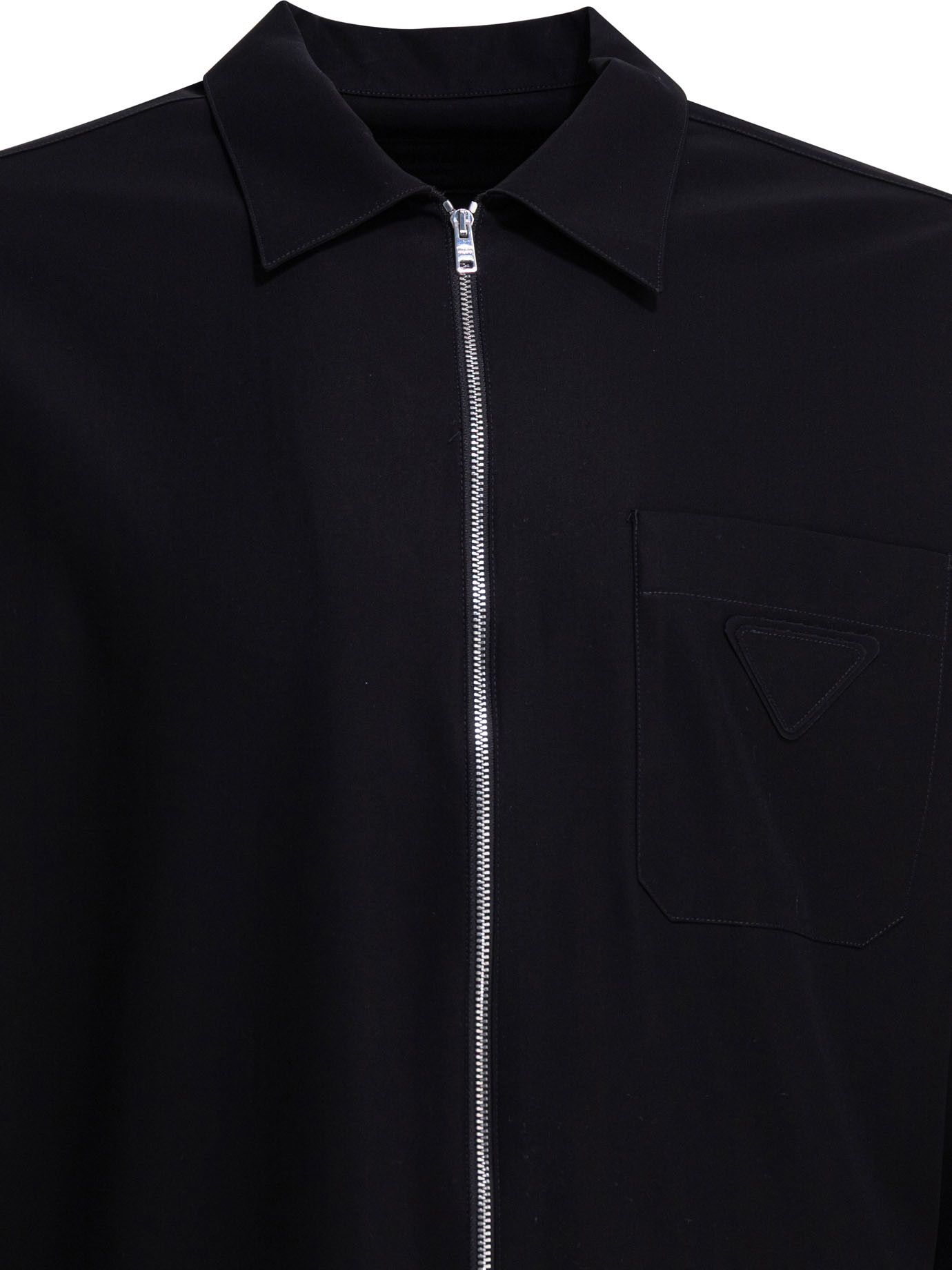 Prada Prada Casual Zippered Shirt tag size XL Men - USA Duties Paid Size US XL / EU 56 / 4 - 3 Thumbnail