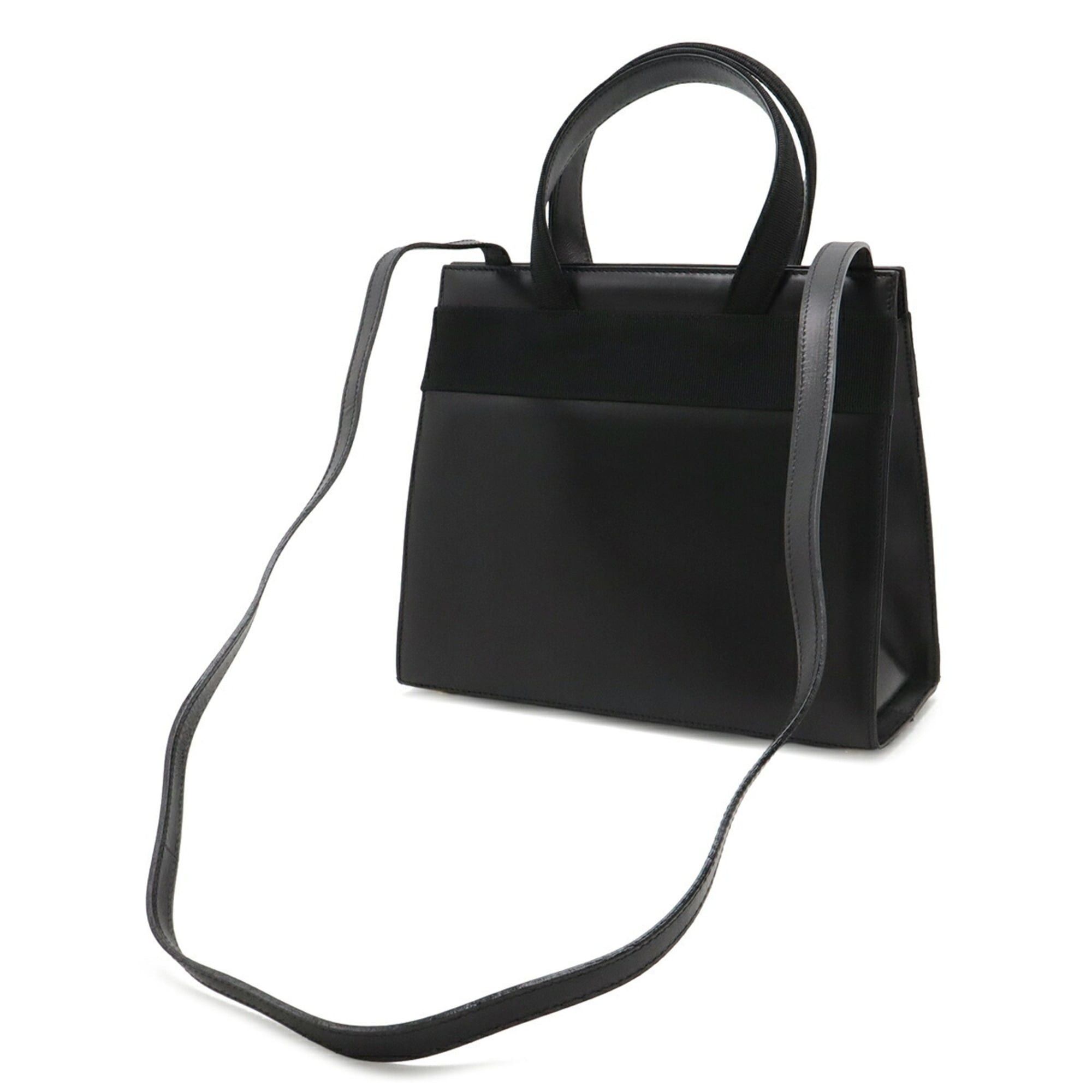 Salvatore Ferragamo Salvatore Ferragamo Vara handbag/shoulder bag in black leather (BA214178) Size ONE SIZE - 3 Thumbnail