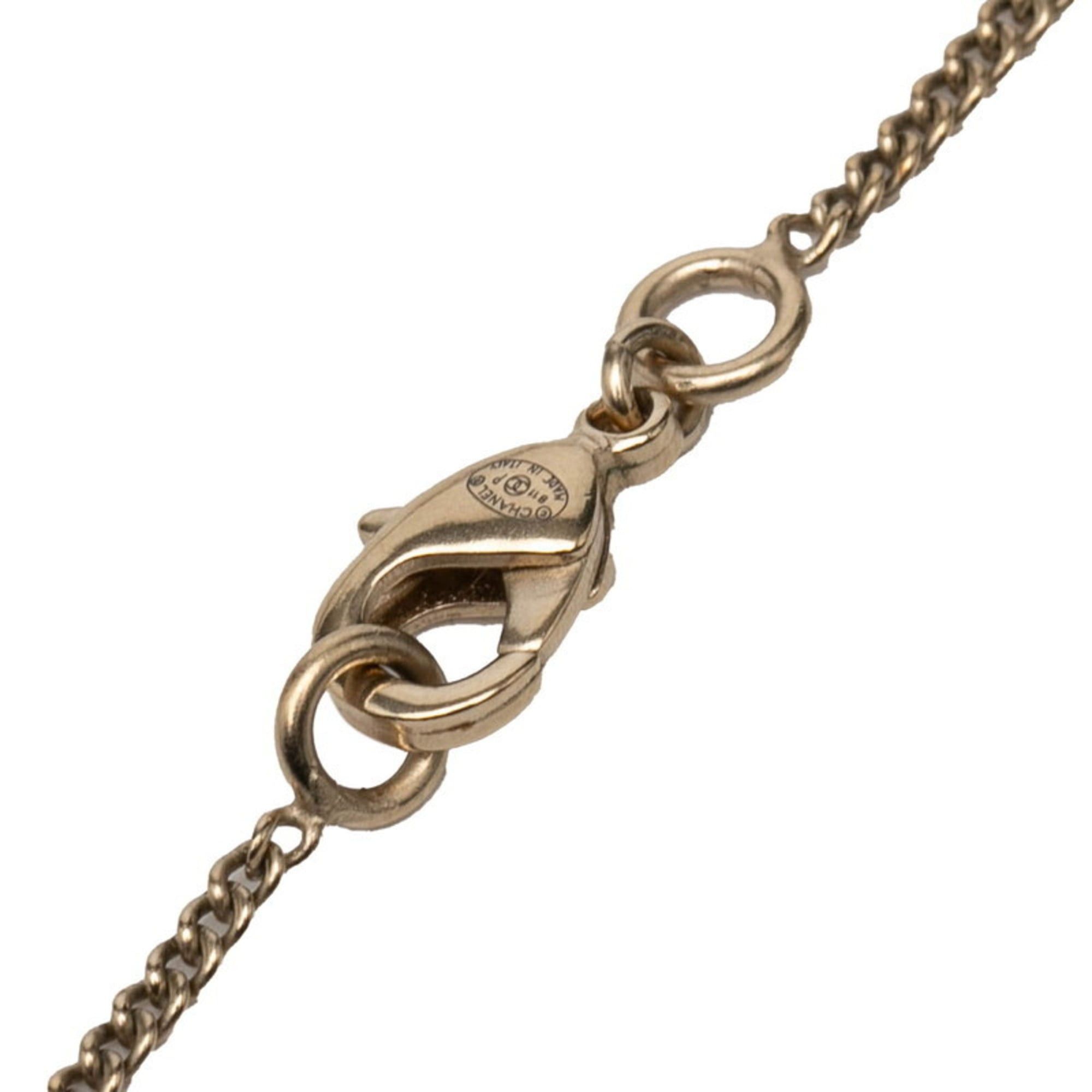 Chanel Chanel Coco Mark Necklace, Gold Plated, Women's, CHANEL Size ONE SIZE - 5 Thumbnail