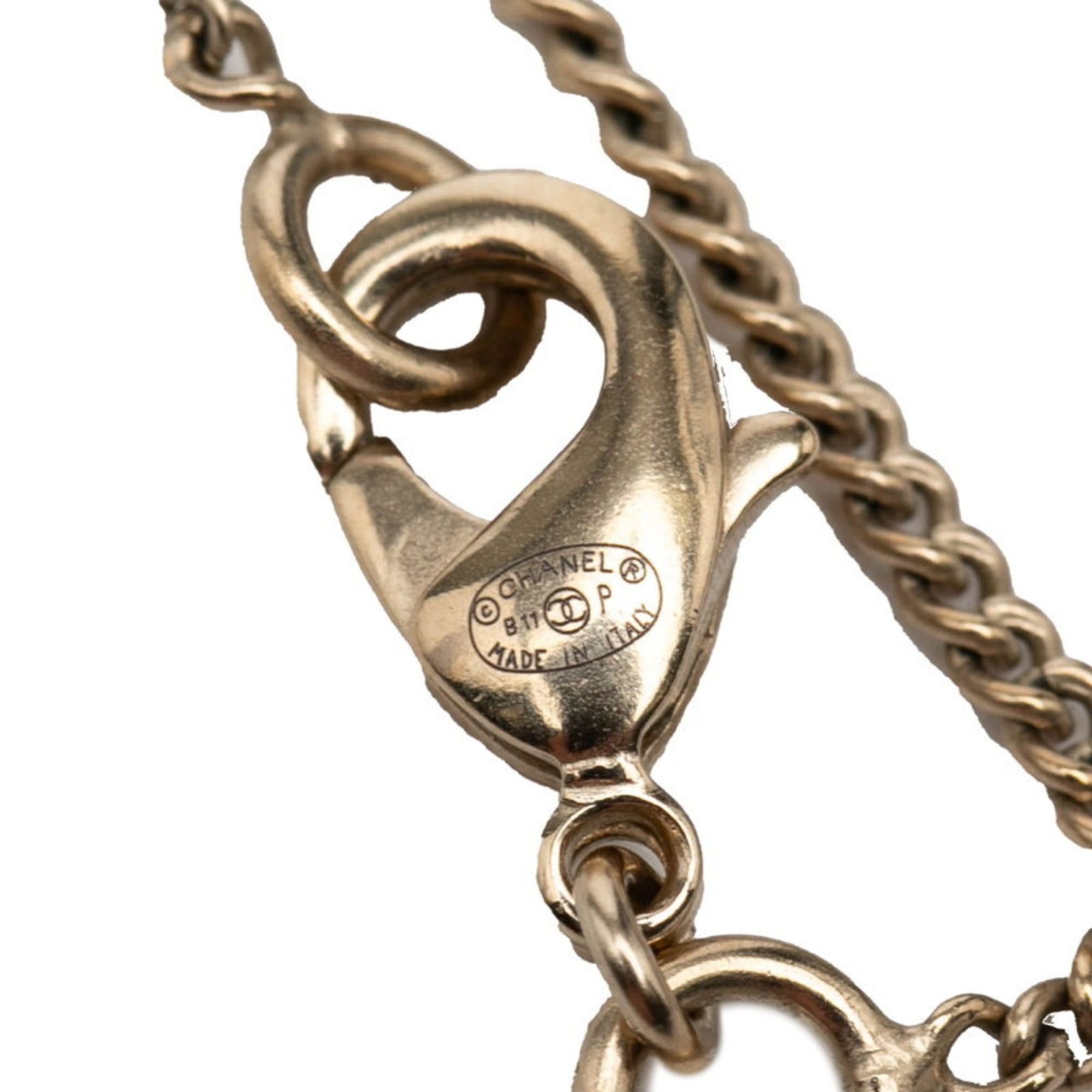 Chanel Chanel Coco Mark Necklace, Gold Plated, Women's, CHANEL Size ONE SIZE - 6 Thumbnail