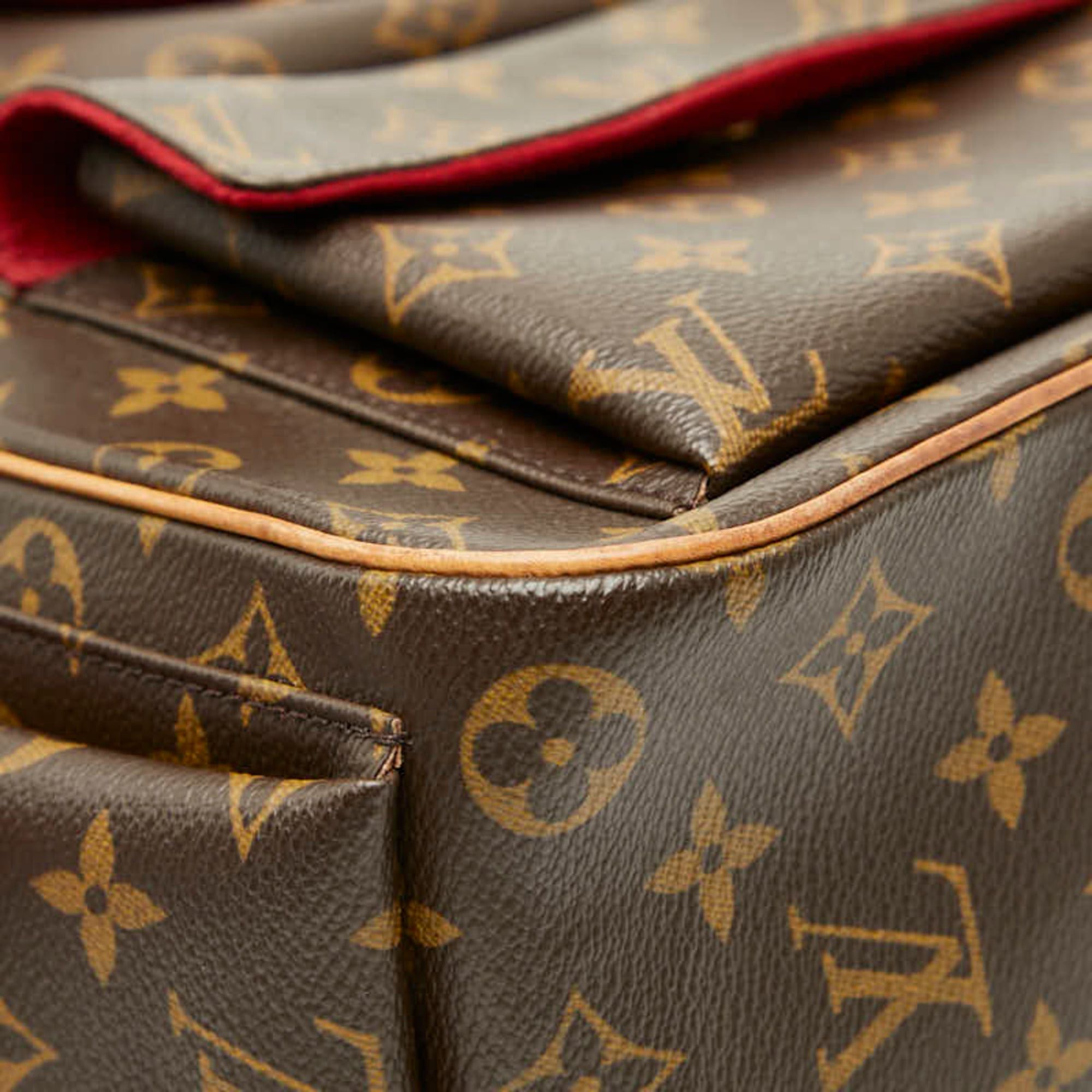 Louis Vuitton Louis Vuitton Monogram Excentric Cite Handbag M51161 Brown Leather Women's LOUIS VUITTON Size ONE SIZE - 5 Thumbnail