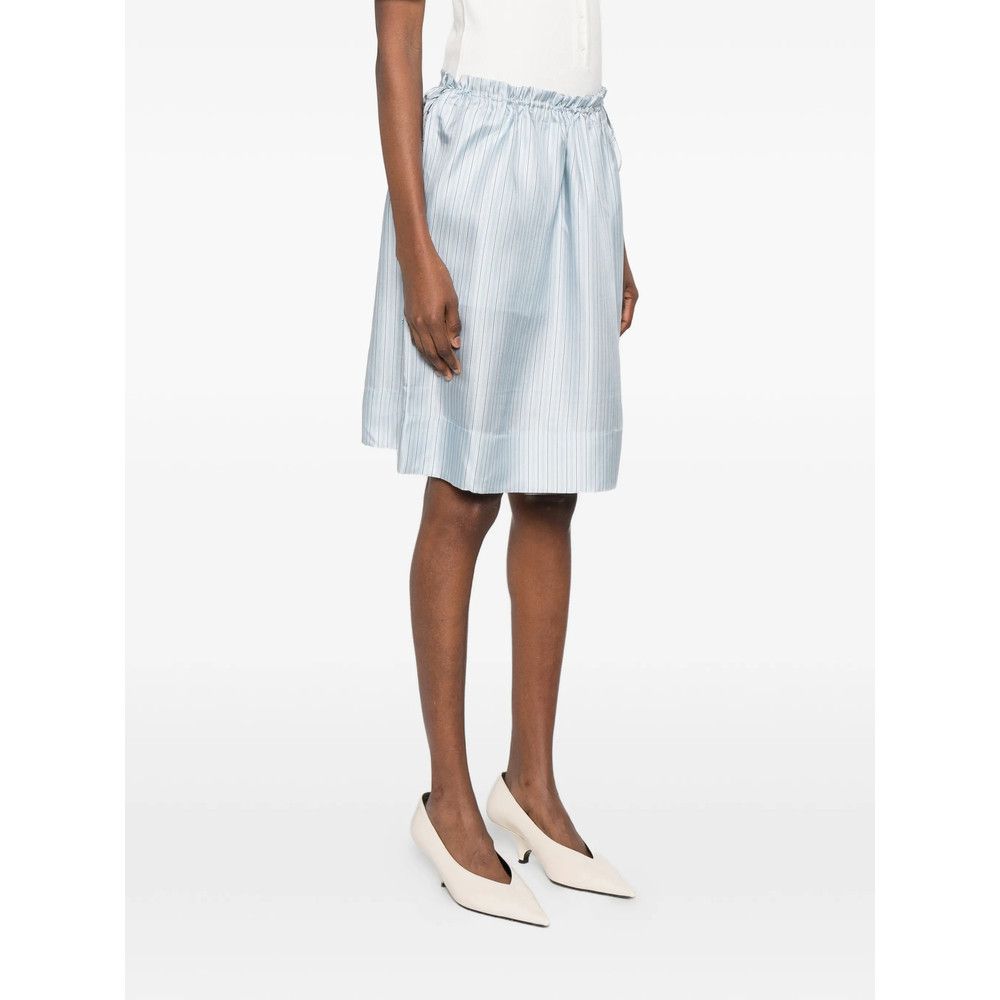 Toteme Toteme BLUE Skirts - Straight Skirts Size 25" / US 0 / IT 36 - 2 Thumbnail