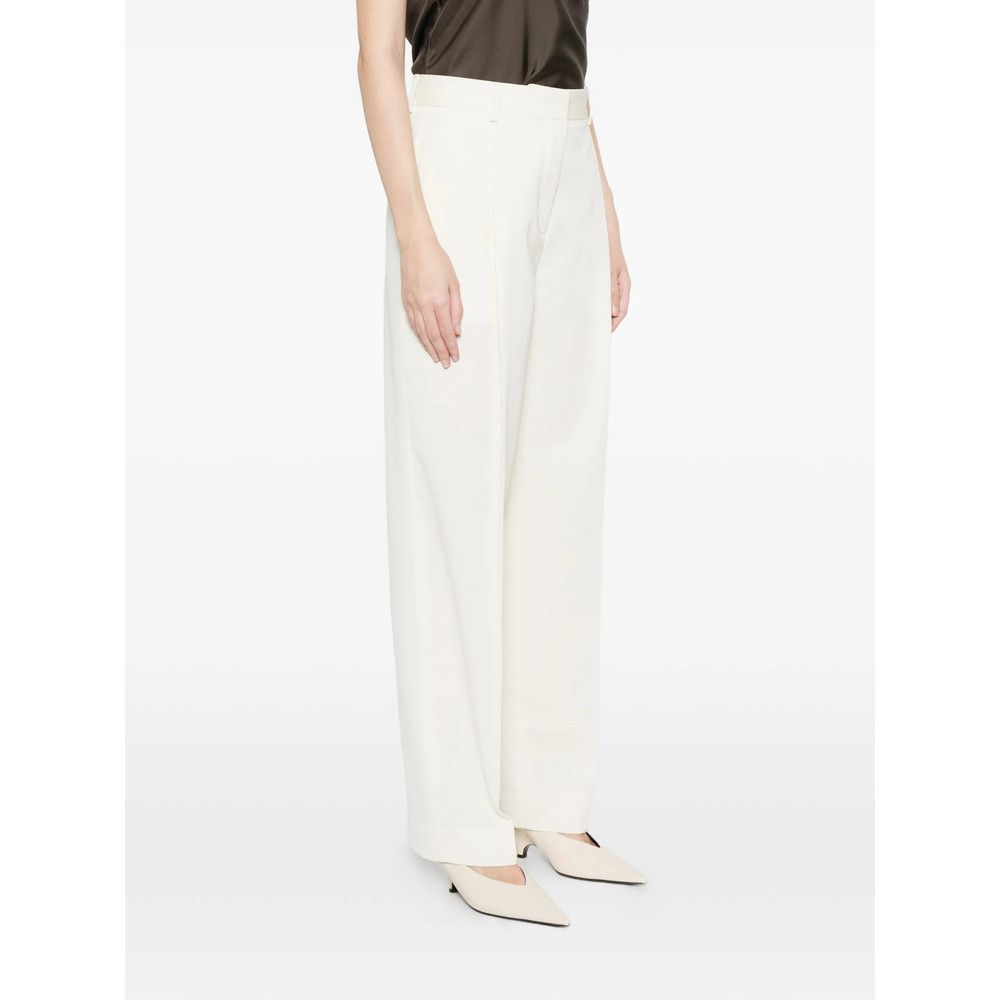 Toteme Toteme WHITE Trousers - Tailored Trousers Size 25" / US 0 / IT 36 - 2 Thumbnail
