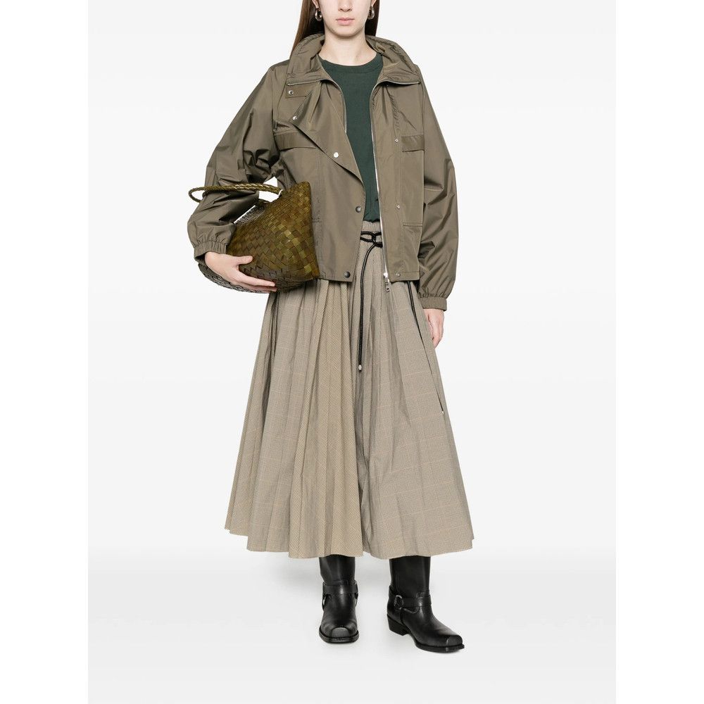 Yves Salomon Yves Salomon GREEN Jackets - Bomber Jackets Size S / US 4 / IT 40 - 3 Thumbnail