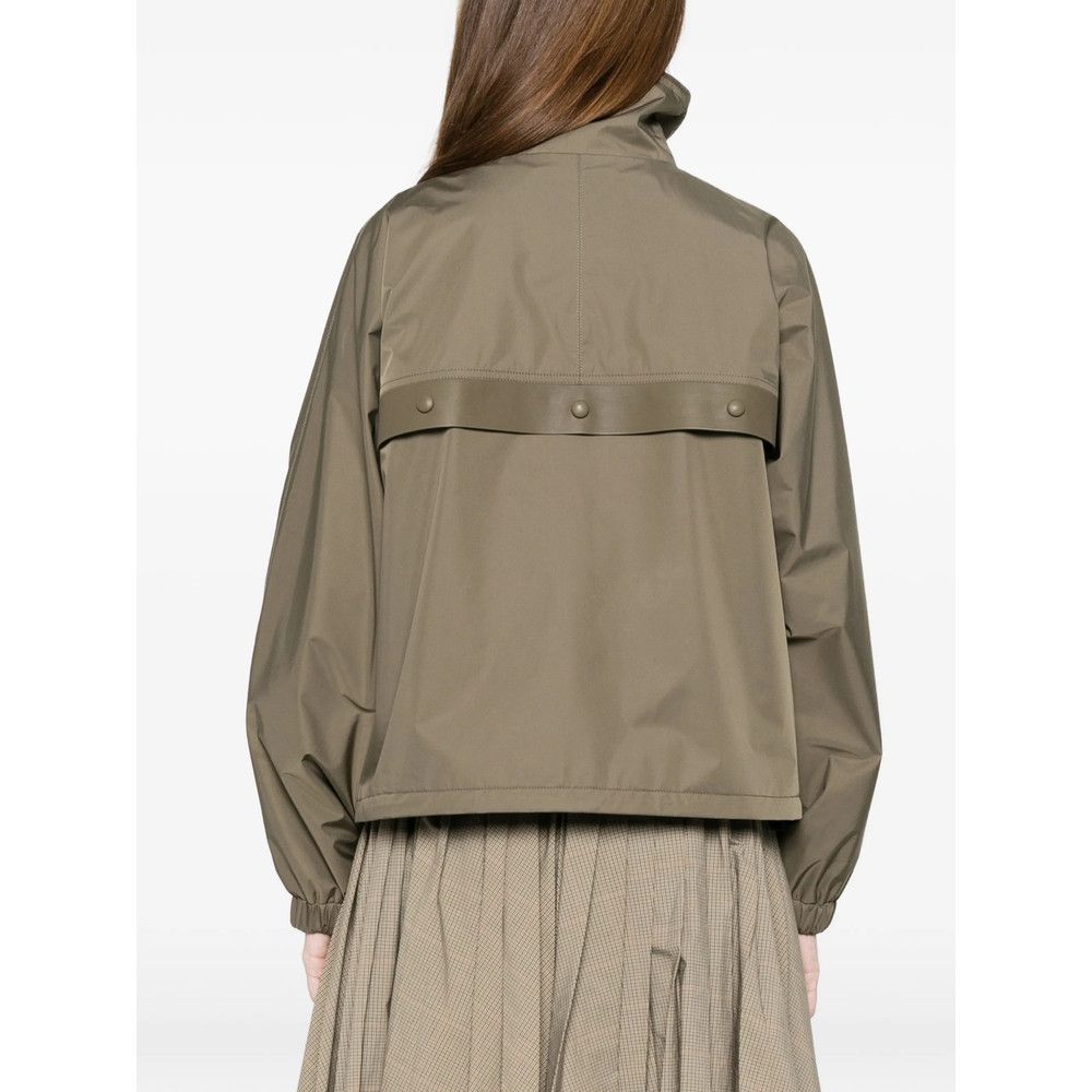 Yves Salomon Yves Salomon GREEN Jackets - Bomber Jackets Size S / US 4 / IT 40 - 4 Thumbnail
