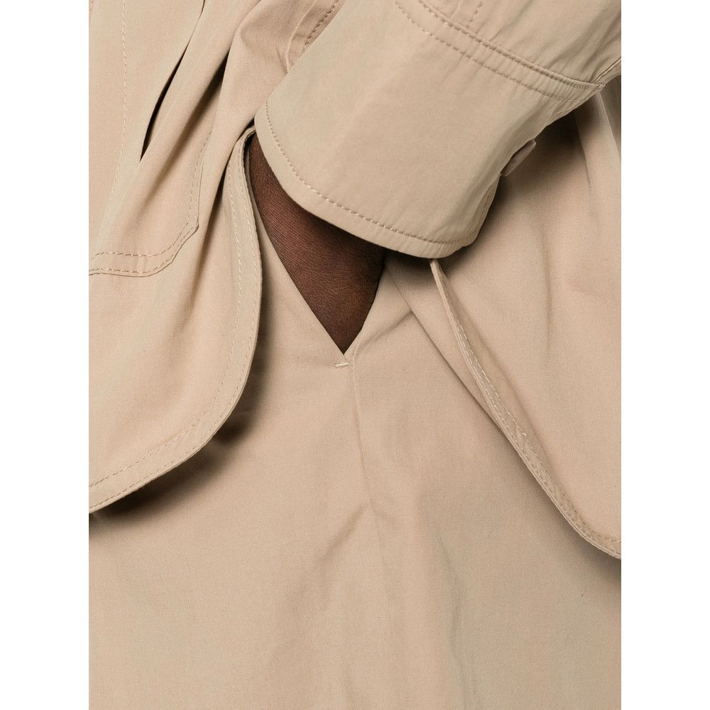 Yves Salomon Yves Salomon NEUTRALS Shorts - Knee-Length Shorts Size 28" / US 6 / IT 42 - 2 Thumbnail