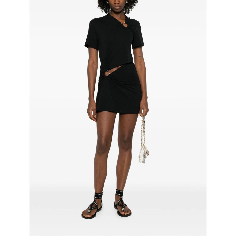 Paco Rabanne Rabanne BLACK Dresses - Day Dresses Size S / US 4 / IT 40 - 4 Thumbnail