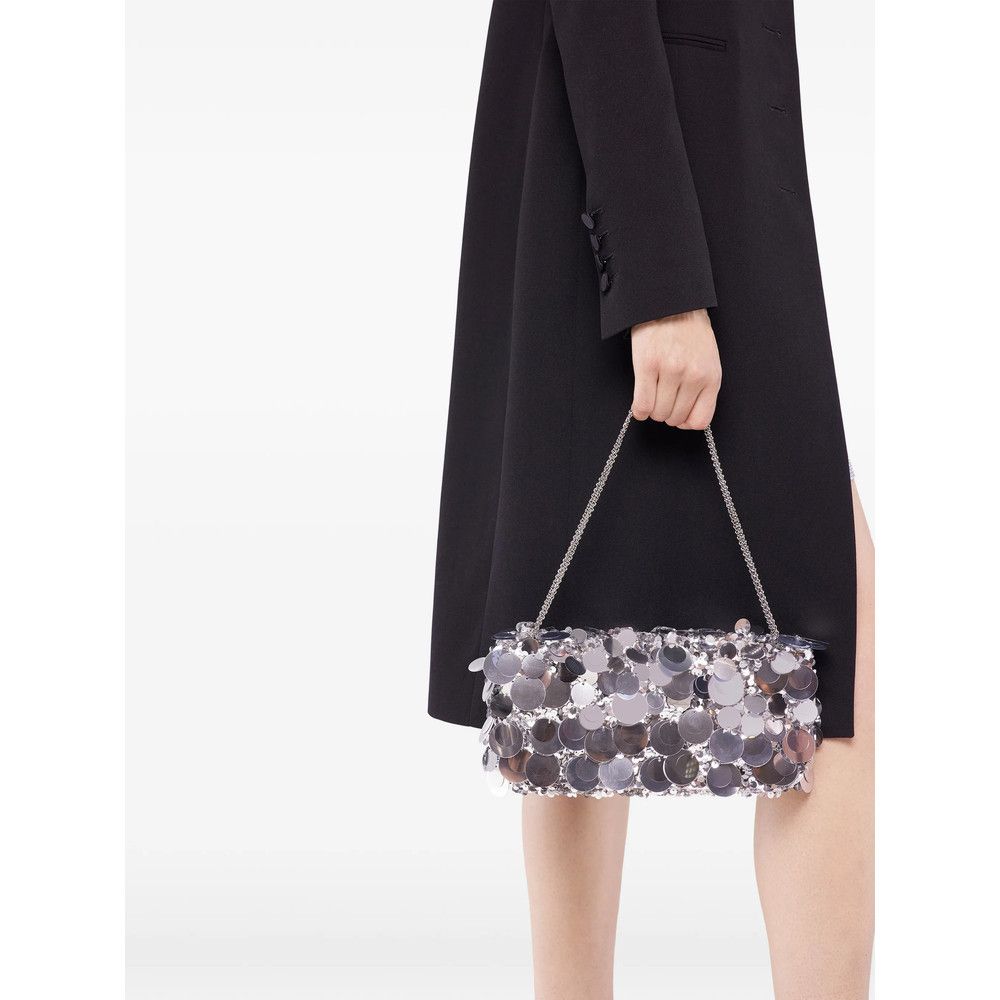 Paco Rabanne Rabanne SILVER Shoulder Bags Size ONE SIZE - 4 Thumbnail