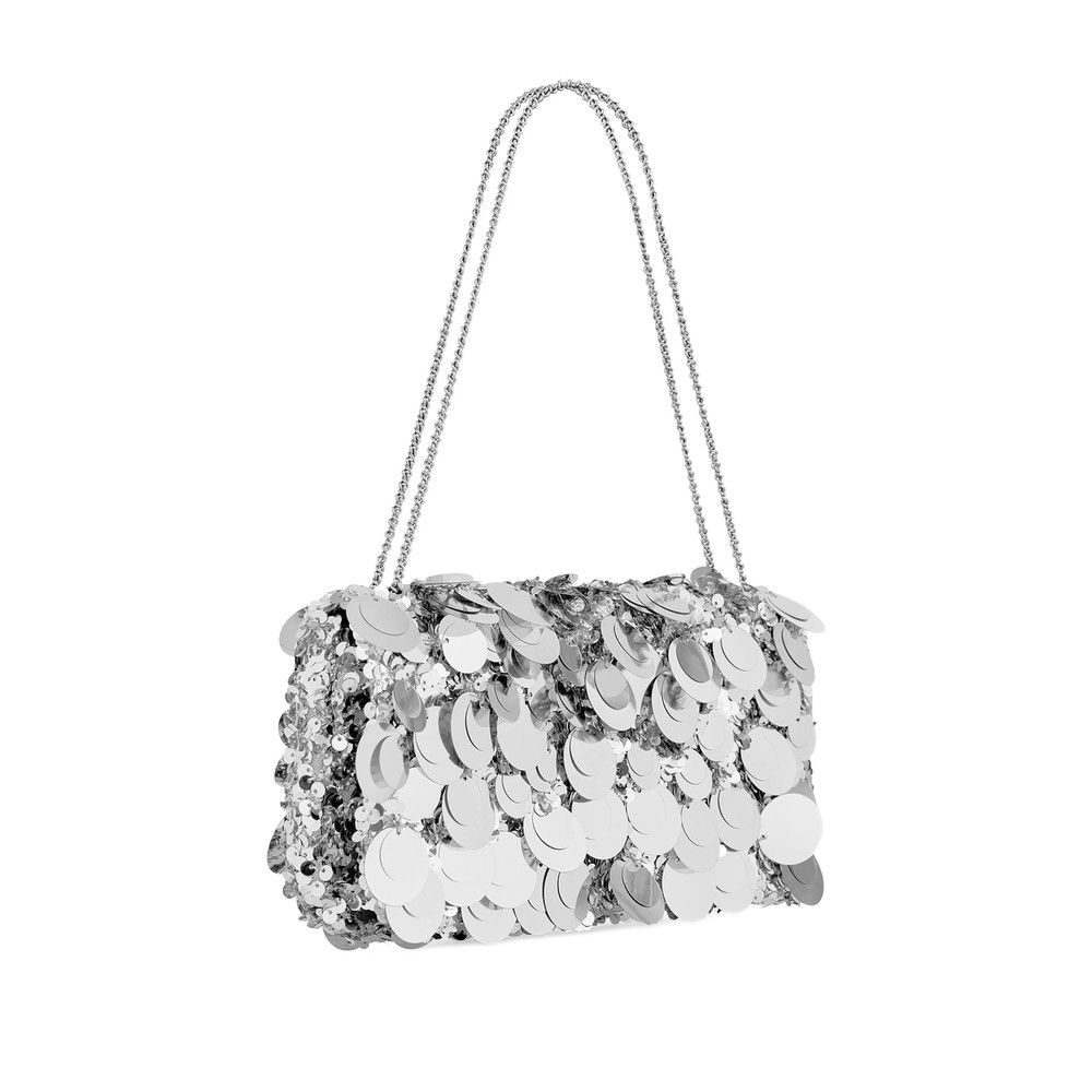Paco Rabanne Rabanne SILVER Shoulder Bags Size ONE SIZE - 3 Thumbnail