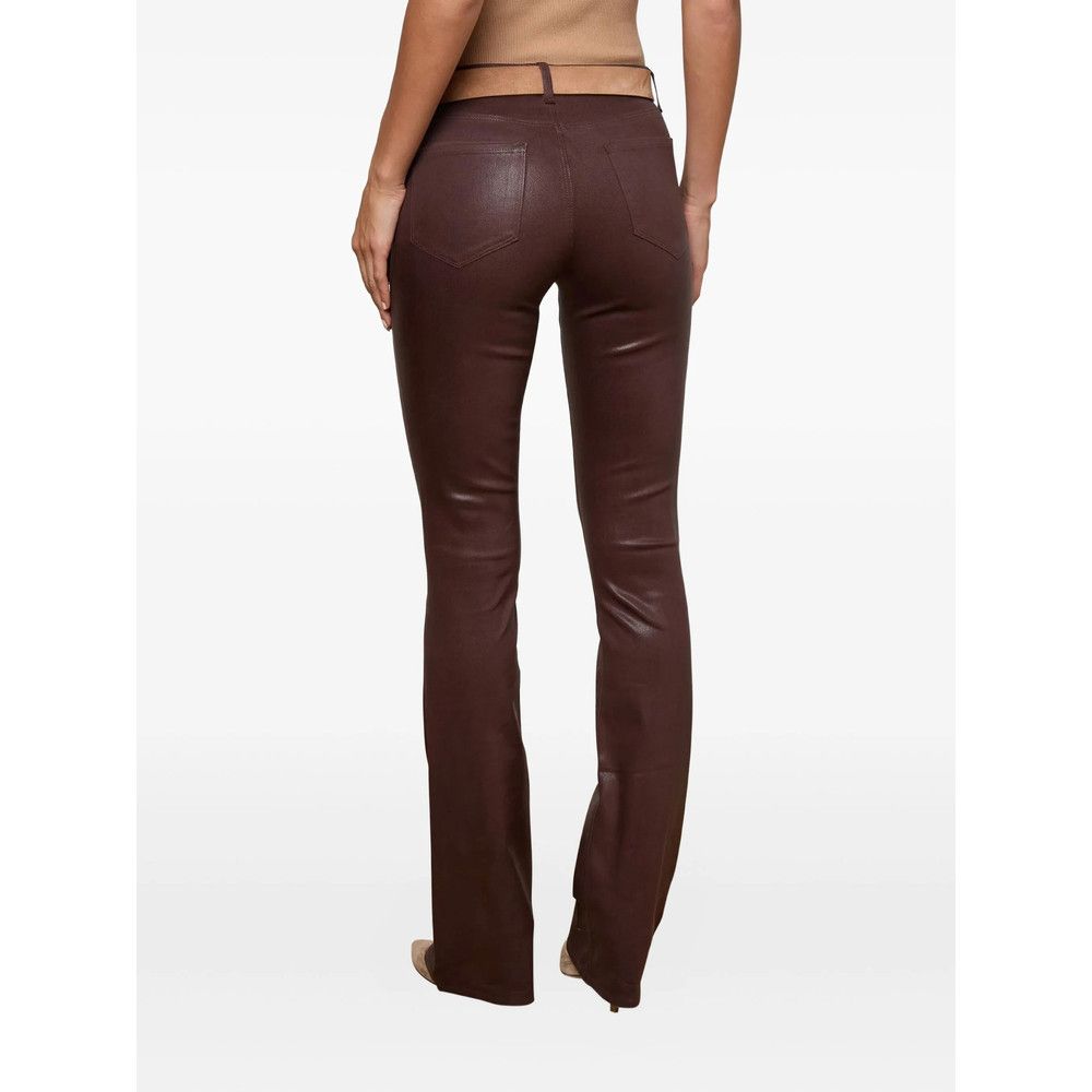 L'AGENCE L'agence BROWN Denim - Bootcut Jeans Size 27" / US 4 / IT 40 - 2 Thumbnail