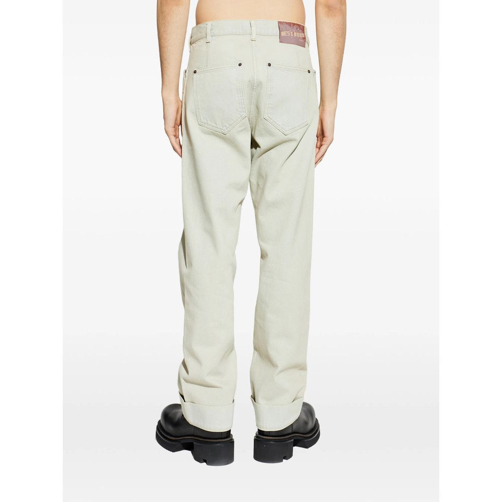 Vivienne Westwood Vivienne Westwood NEUTRALS Denim - Regular & Straight-Leg Jeans Size US 30 / EU 46 - 2 Thumbnail
