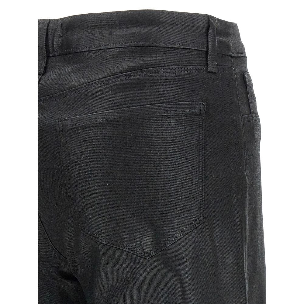 L'AGENCE L'agence BLACK Denim - Flared Jeans Size 27" / US 4 / IT 40 - 4 Thumbnail