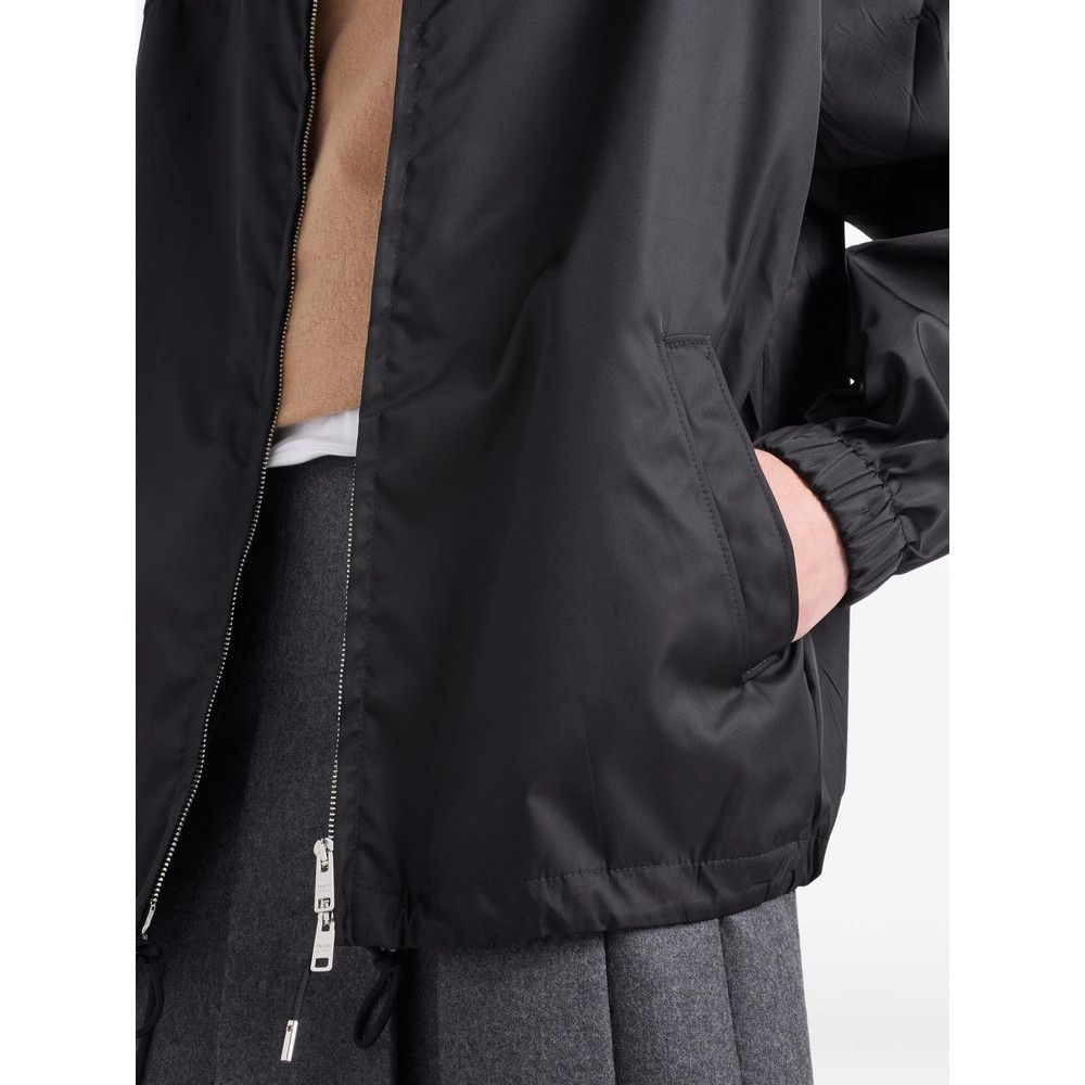 Prada Prada BLACK Jackets - Oversized Jackets Size S / US 4 / IT 40 - 5 Thumbnail