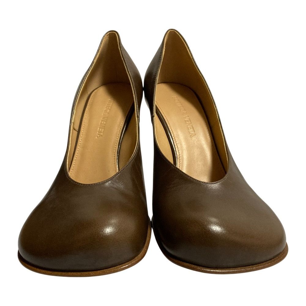 Bottega Veneta Bottega Veneta Bottega Veneta Square Toe Leather Pumps Leather Shoes DUTY FREE for USA Size ONE SIZE - 4 Thumbnail
