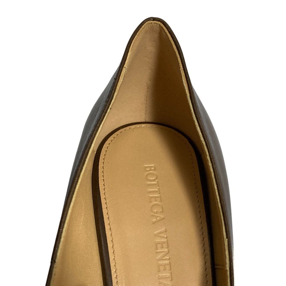 Bottega Veneta Bottega Veneta Bottega Veneta Square Toe Leather Pumps Leather Shoes DUTY FREE for USA Size ONE SIZE - 11 Thumbnail