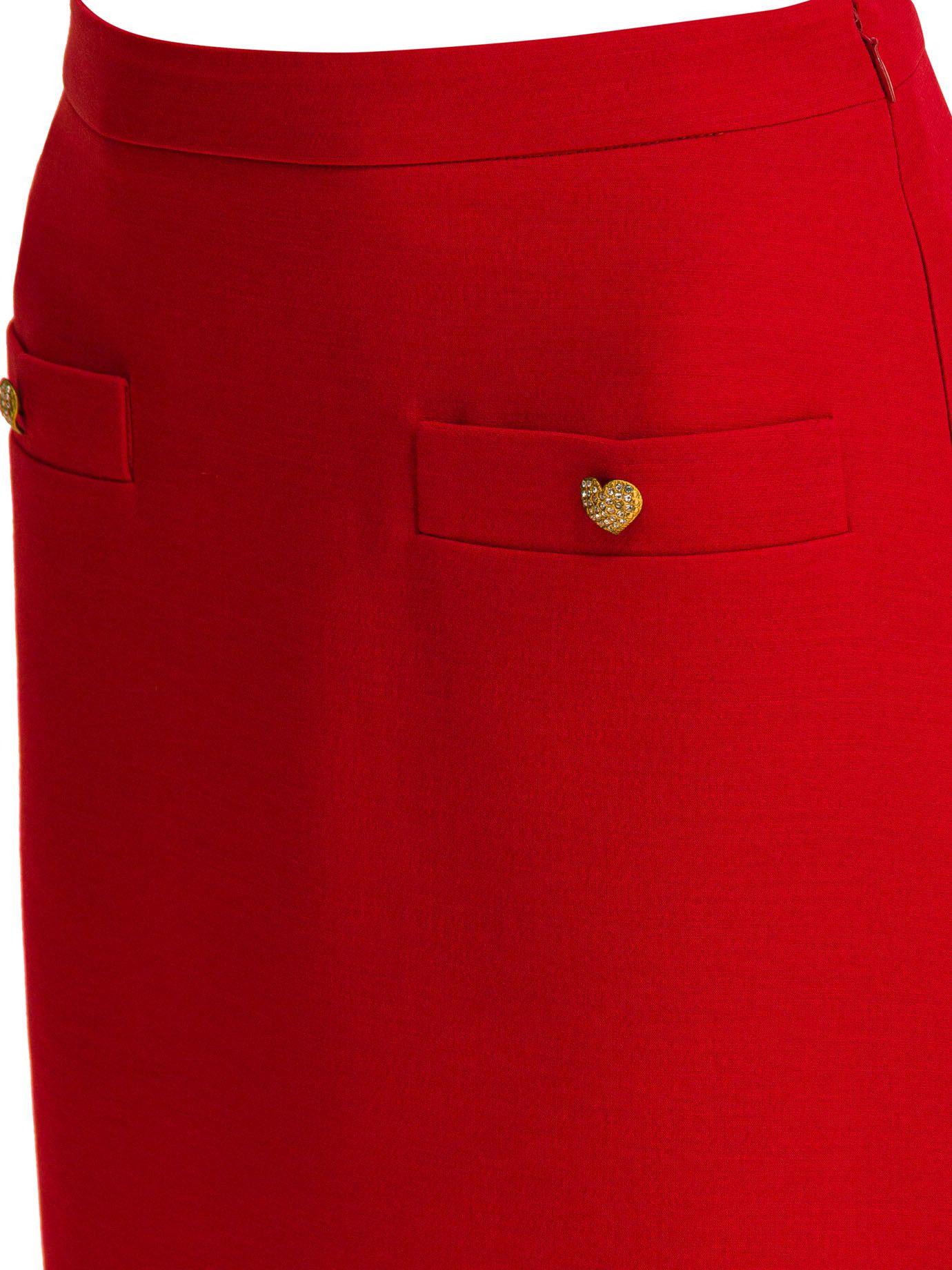 Valentino Valentino Midi Wool Skirt tag size 42 Women - USA Duties Paid Size 28" / US 6 / IT 42 - 4 Thumbnail