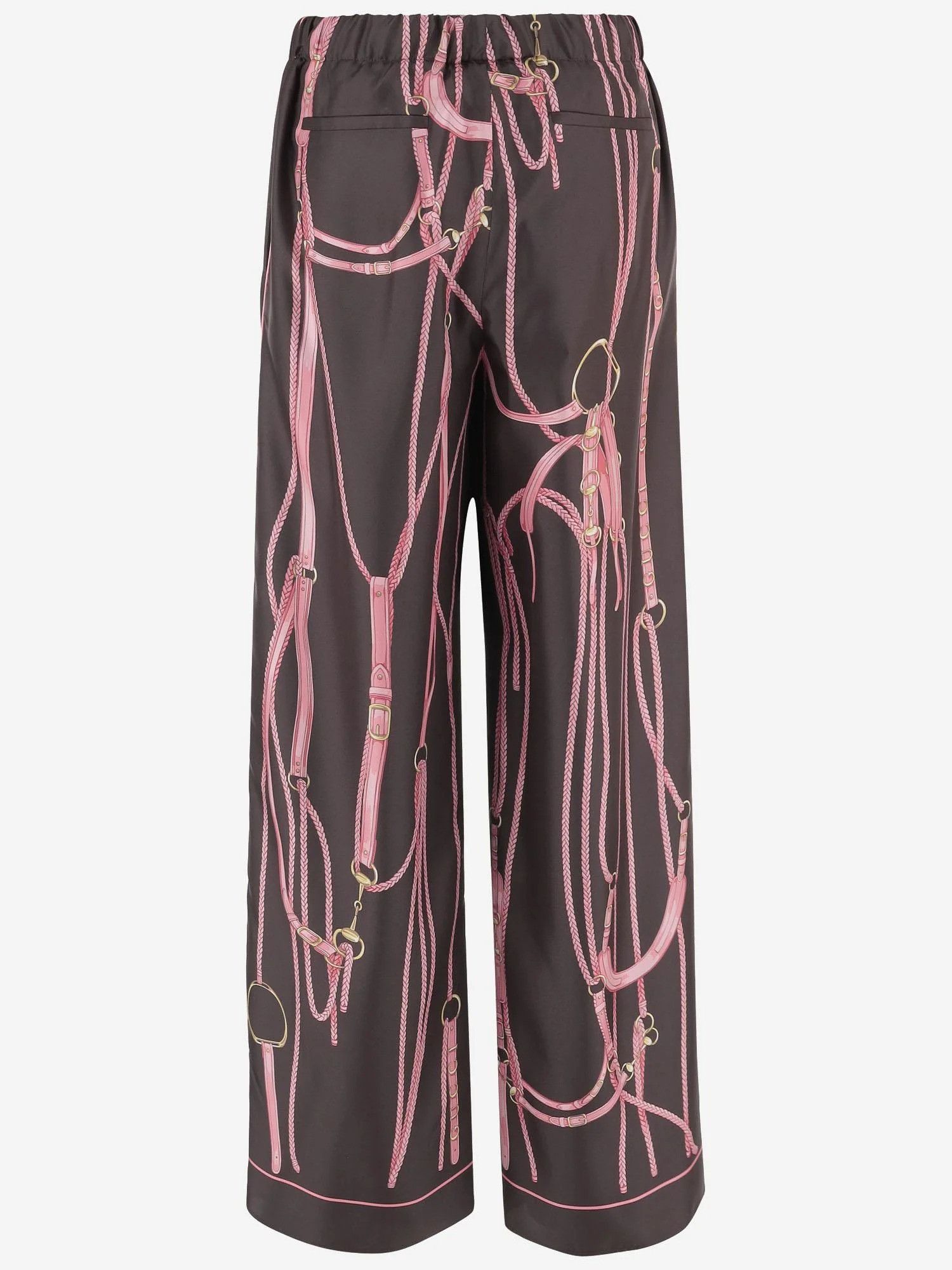 Gucci Gucci Silk Pants tag size 46 Women - USA Duties Paid Size 32" / US 10 / IT 46 - 2 Thumbnail
