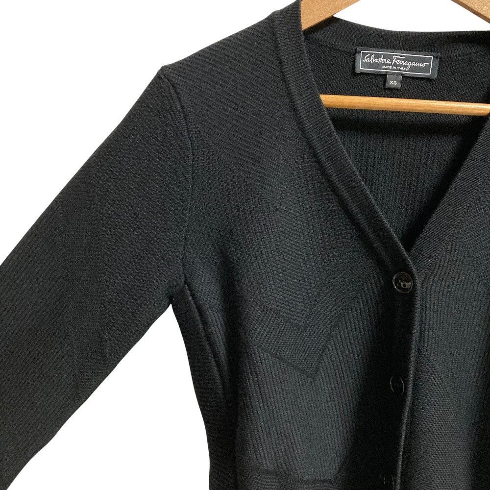 Salvatore Ferragamo Salvatore Ferragamo Salvatore Ferragamo Wool Knit Cardigan Textile Tops DUTY FREE for USA Size ONE SIZE - 2 Thumbnail
